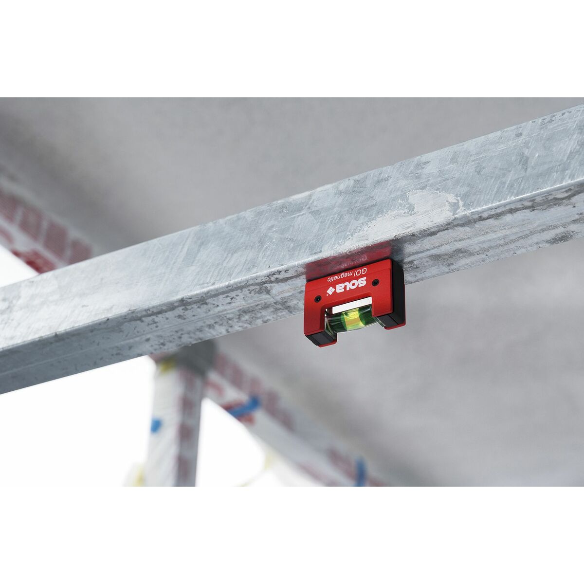 Nivelul Bulei SOLA  GO! 68 mm Aluminiu Plastic