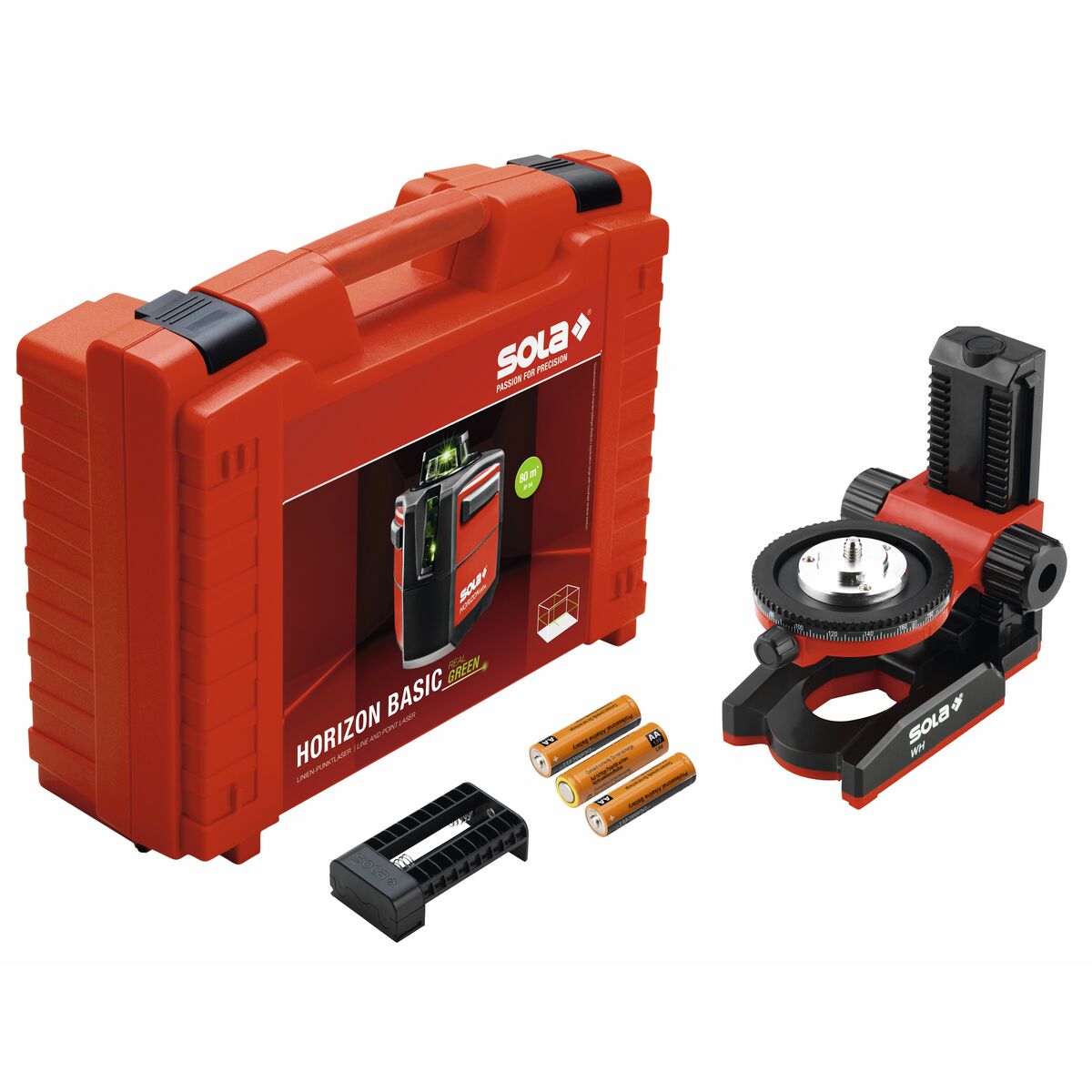Nivel laser cu linii SOLA HORIZON GREEN BASIC
