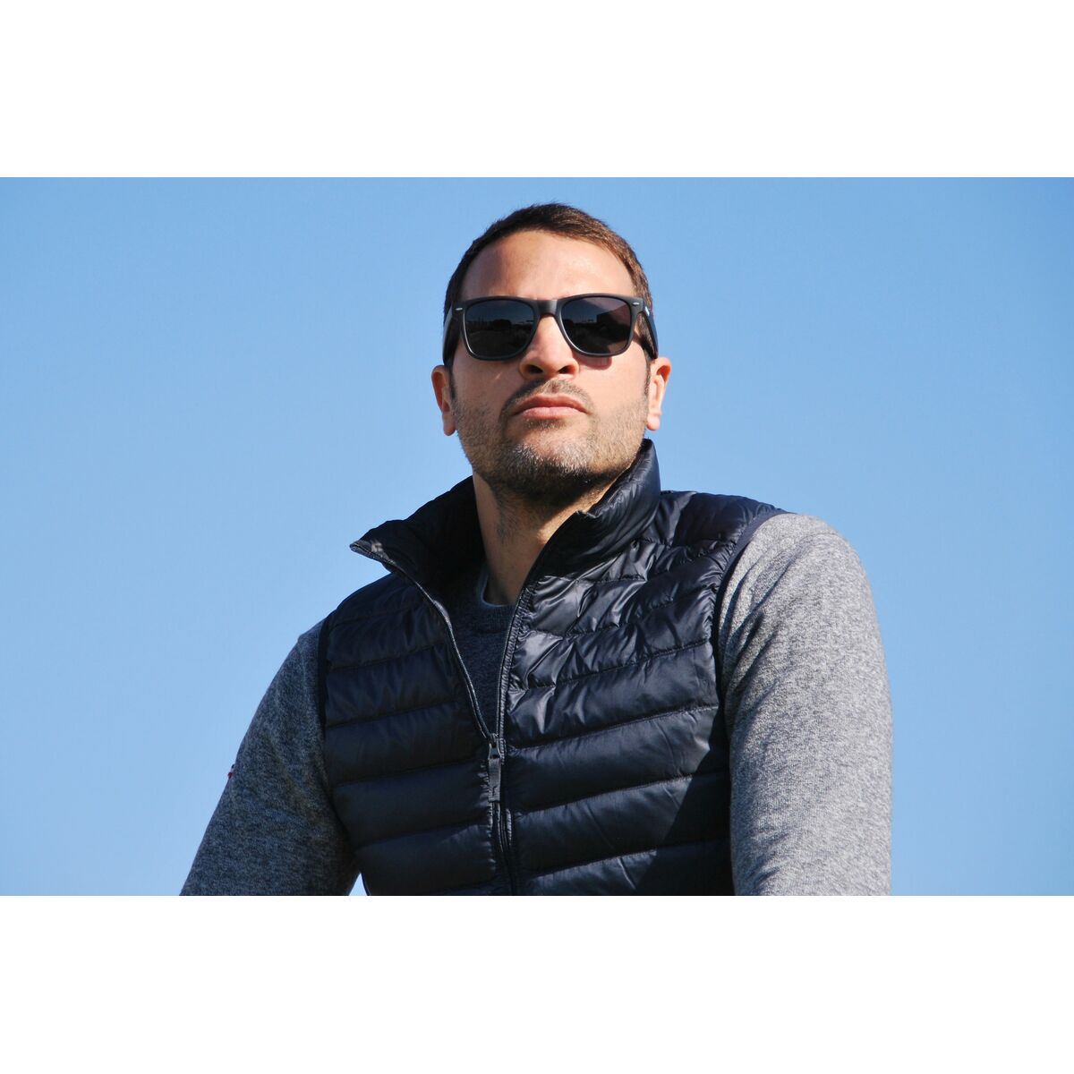 Ochelari de Soare Unisex Eagle WAVE Negru