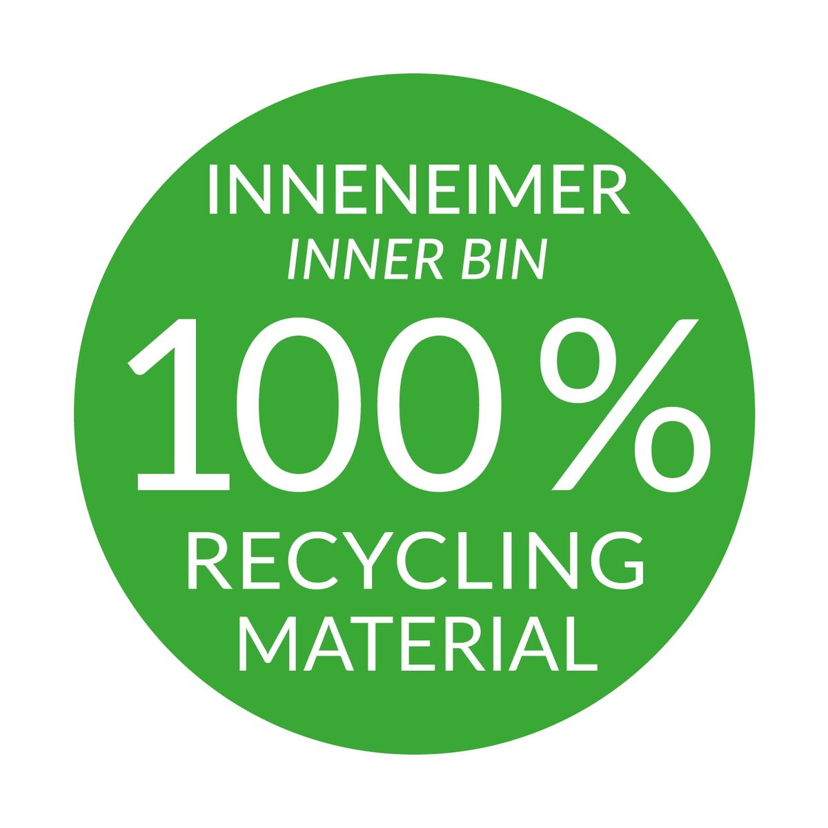 Pubelă Hailo Compact-Box Oțel 15 L Negru Gri Integrabil