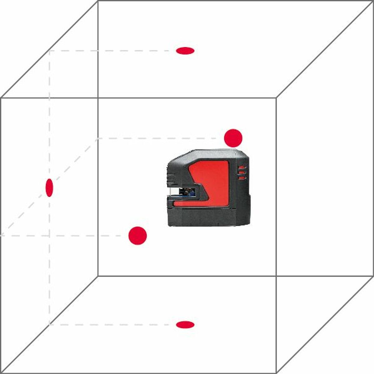 Nivel laser cu puncte Leica Geosystems P5 ± 0,2 MM/M 30 m