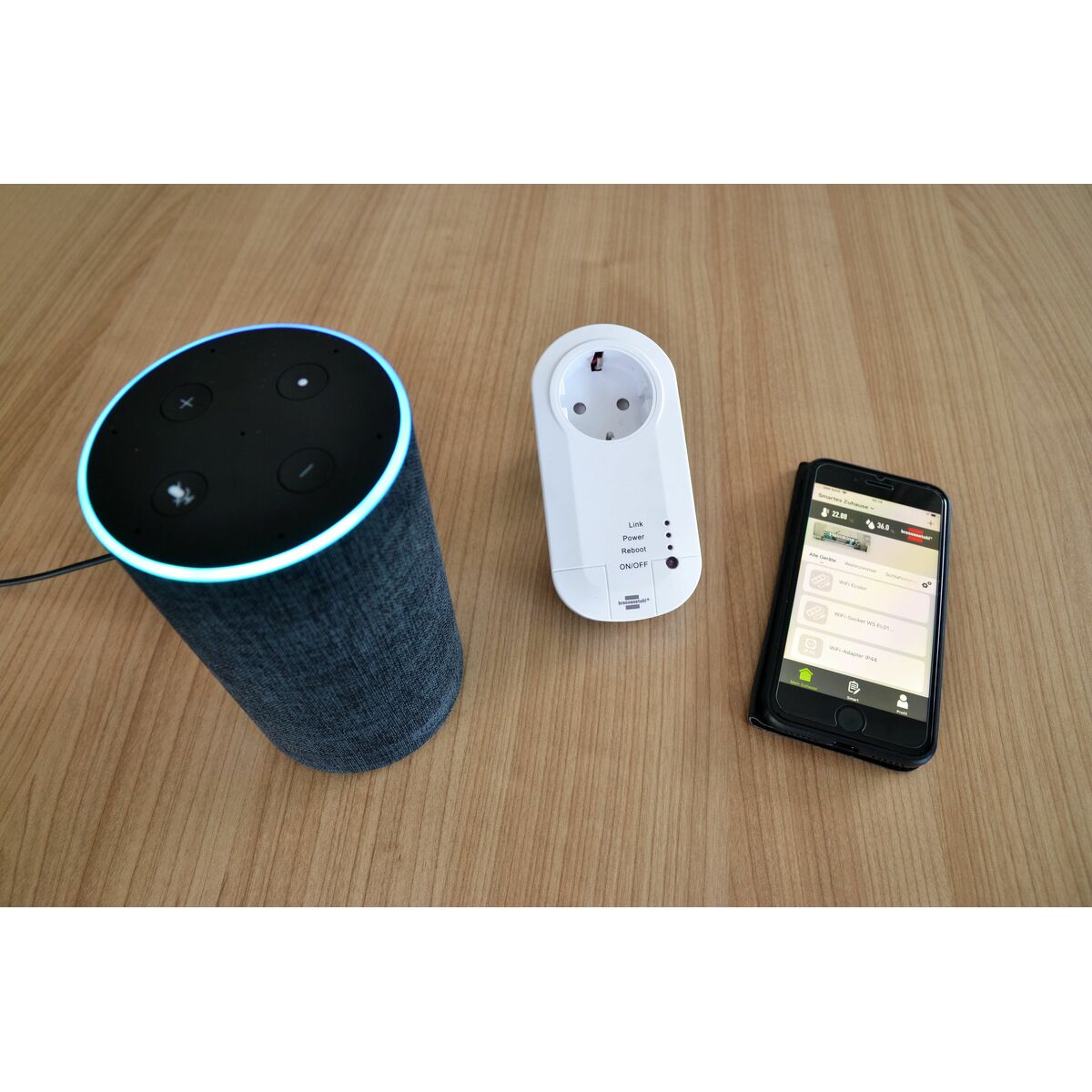 Priză Inteligentă Brennenstuhl 1294840 Wi-Fi 16 A