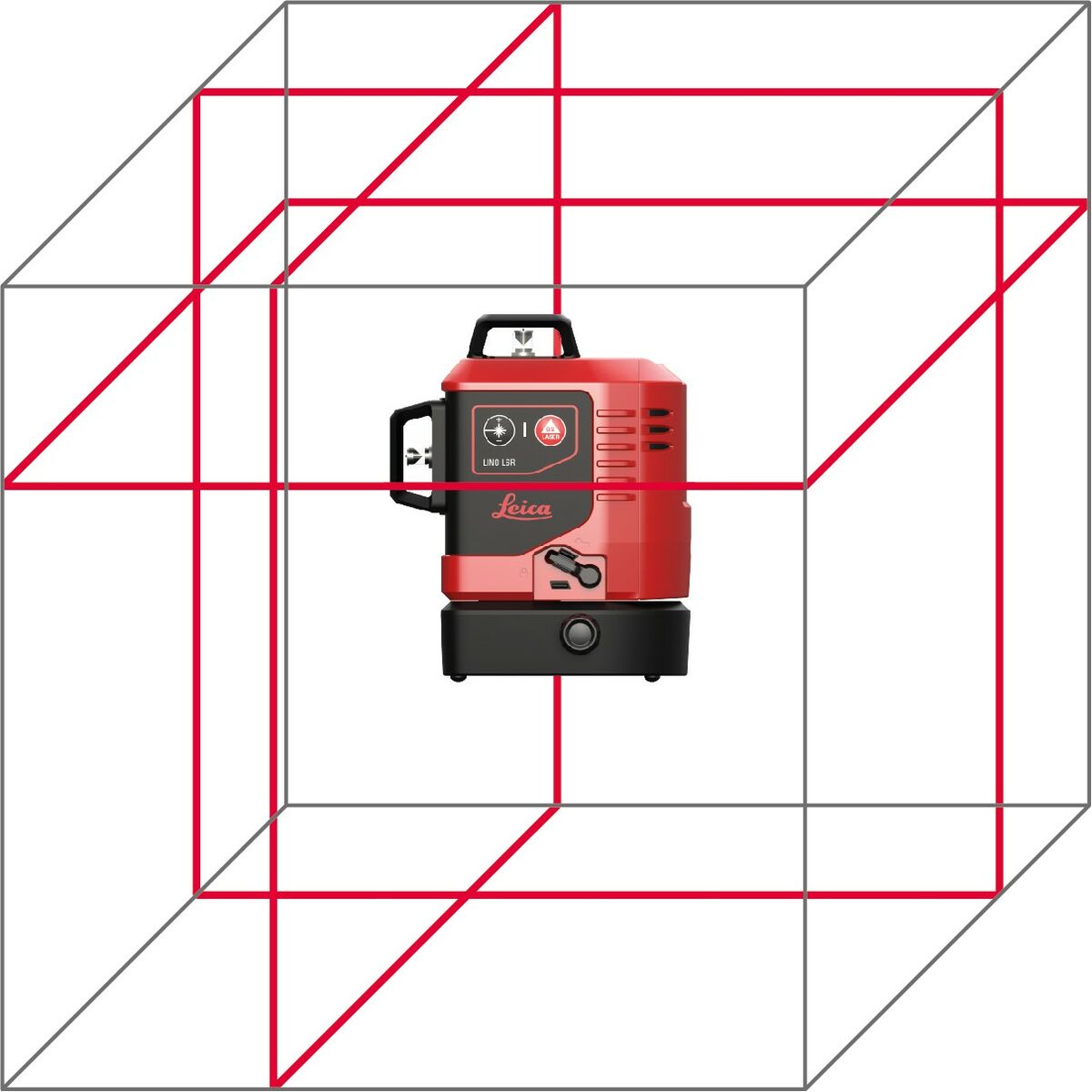 Nivel laser cu linii Leica Geosystems L6R