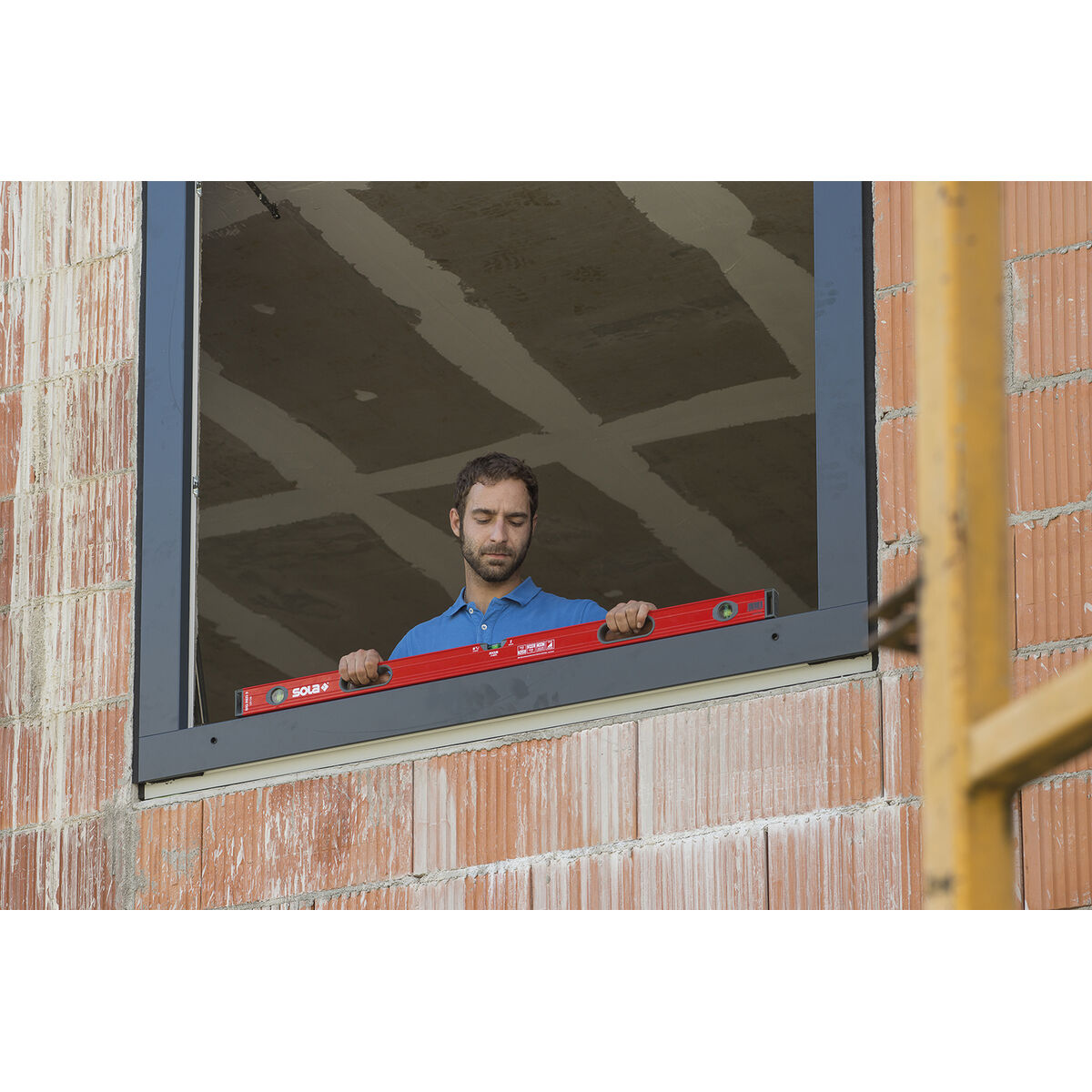 Nivelul Bulei SOLA BIG Aluminiu 120 cm