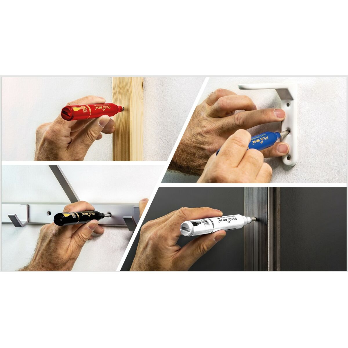 Marker Pica BIG Ink XL Albastru