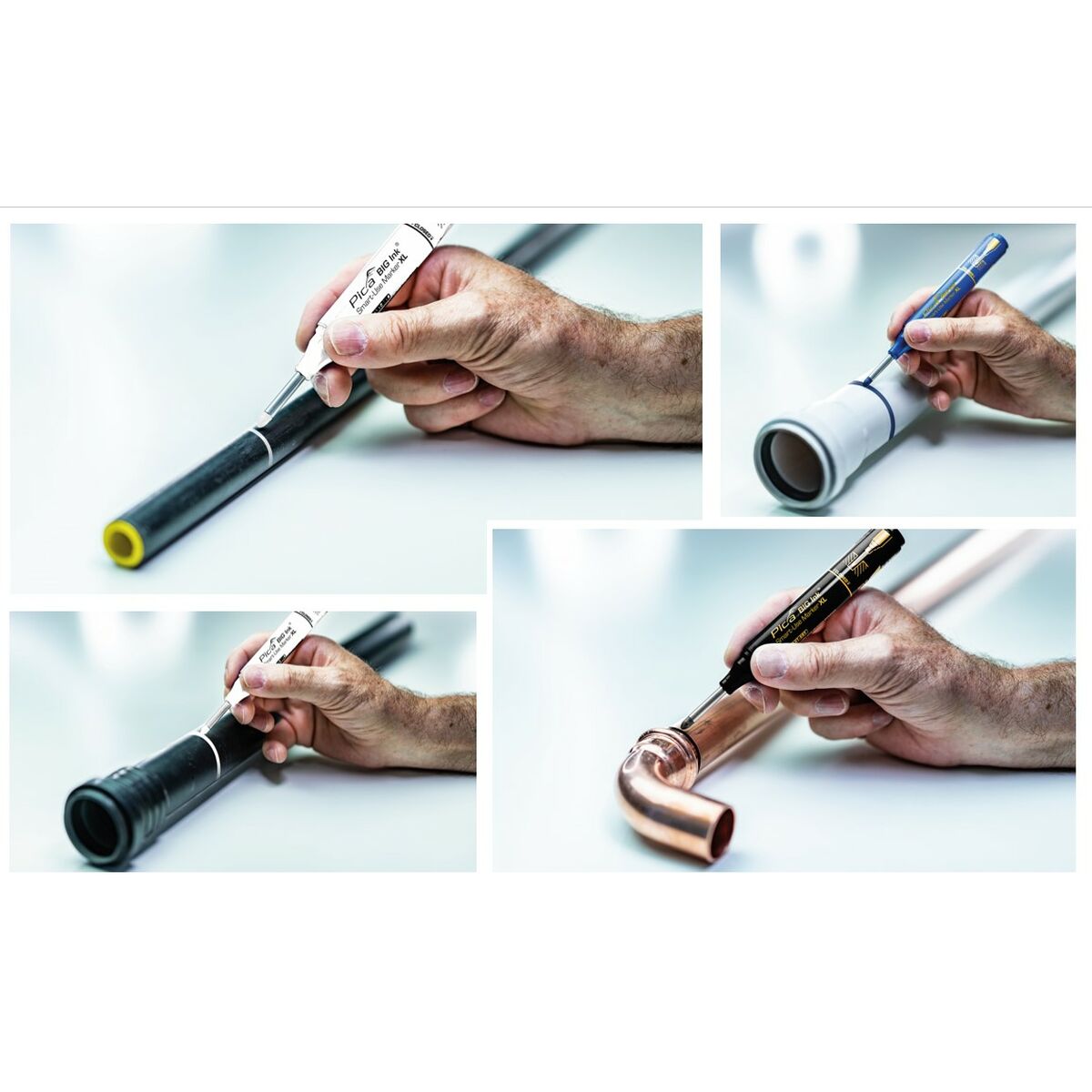 Marker Pica BIG Ink XL Albastru