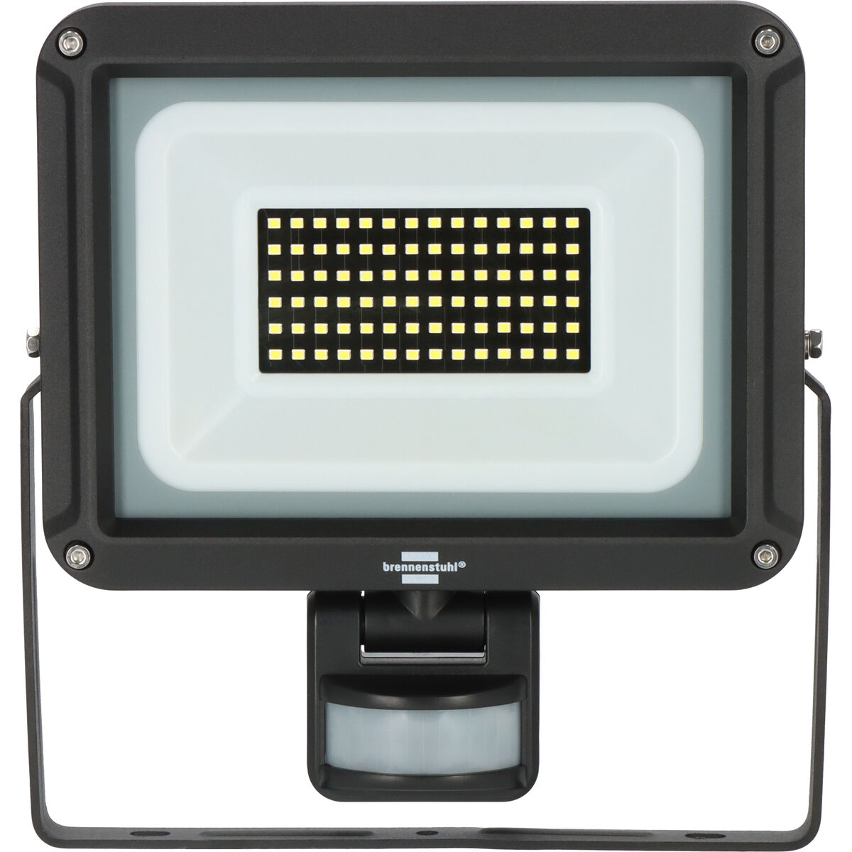 LED spotlight Brennenstuhl JARO D 50 W 5800 Lm Negru Detector de Mișcare (6500 K)