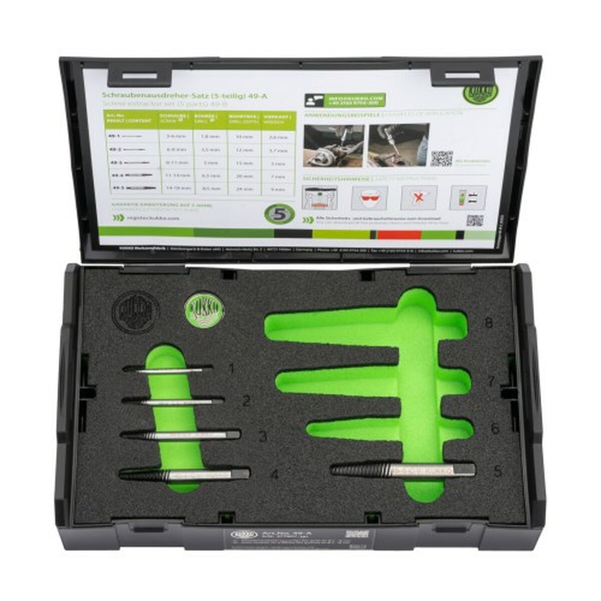 Set extractor KUKKO 3-18 mm