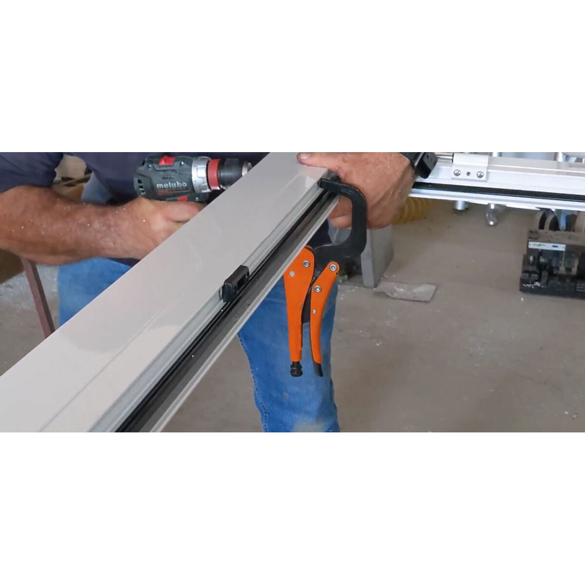 Presă Sergent Grip-on Gât de lebădă