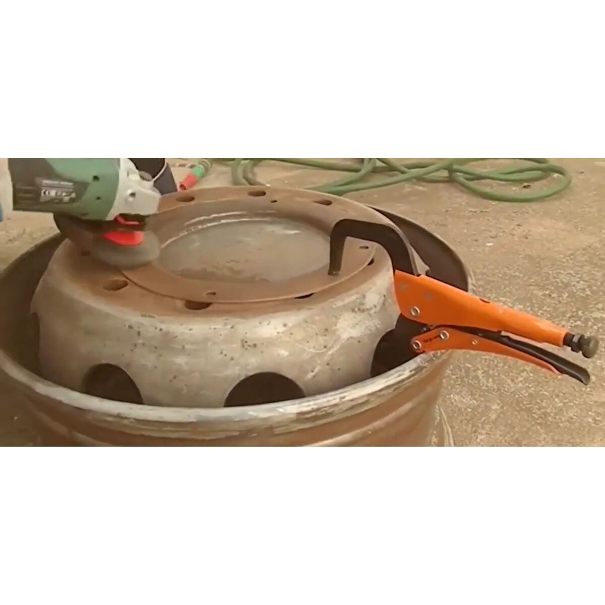 Presă Sergent Grip-on Gât de lebădă