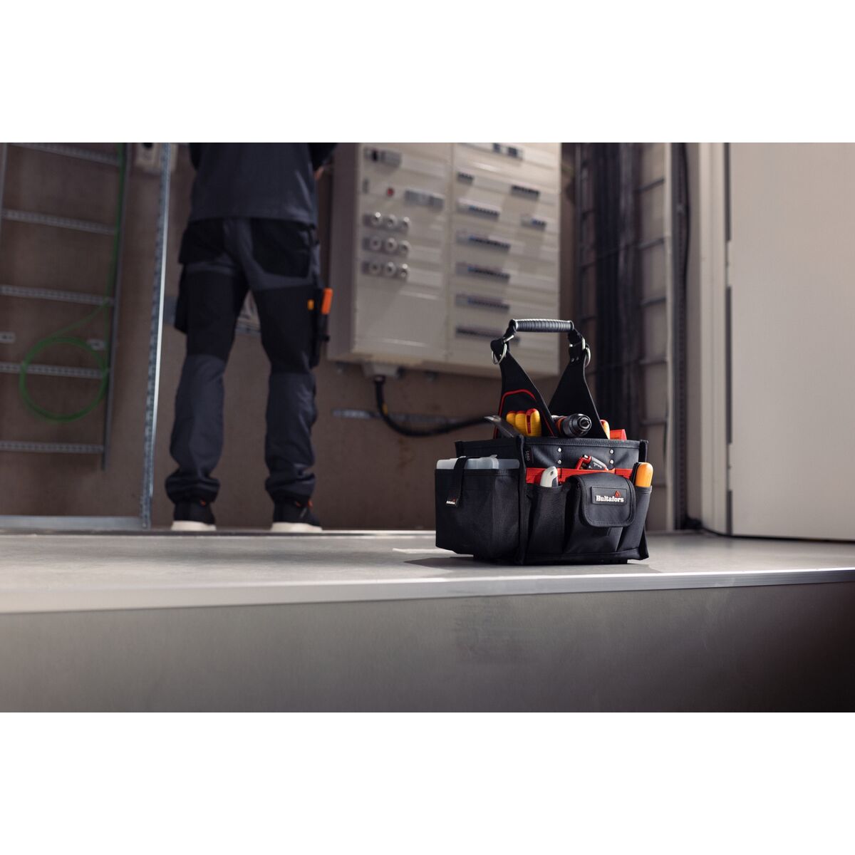 Trusă cu unelte Hultafors Negru Poliester 34 cm