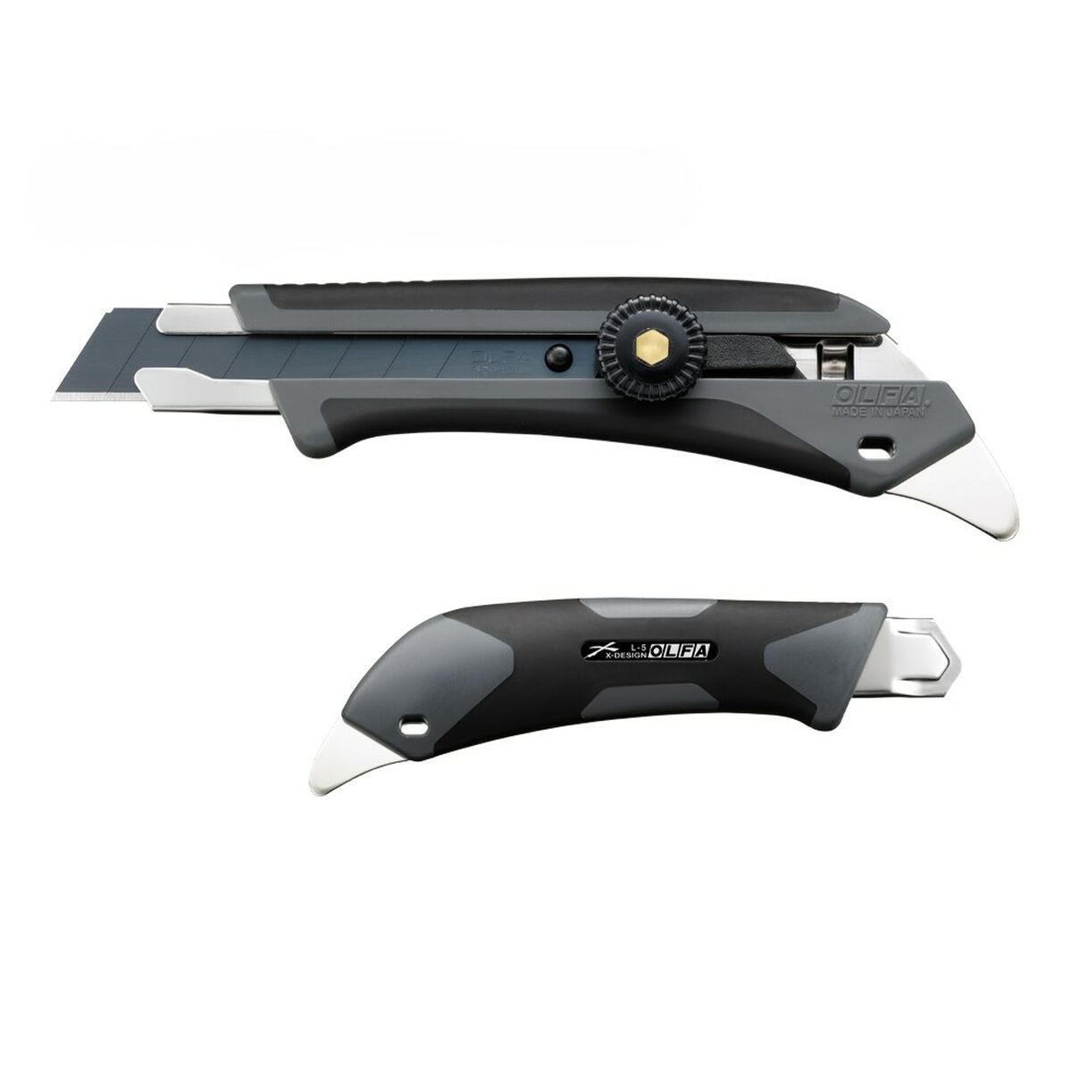 Cutter Olfa L5 Gri Metal Plastic