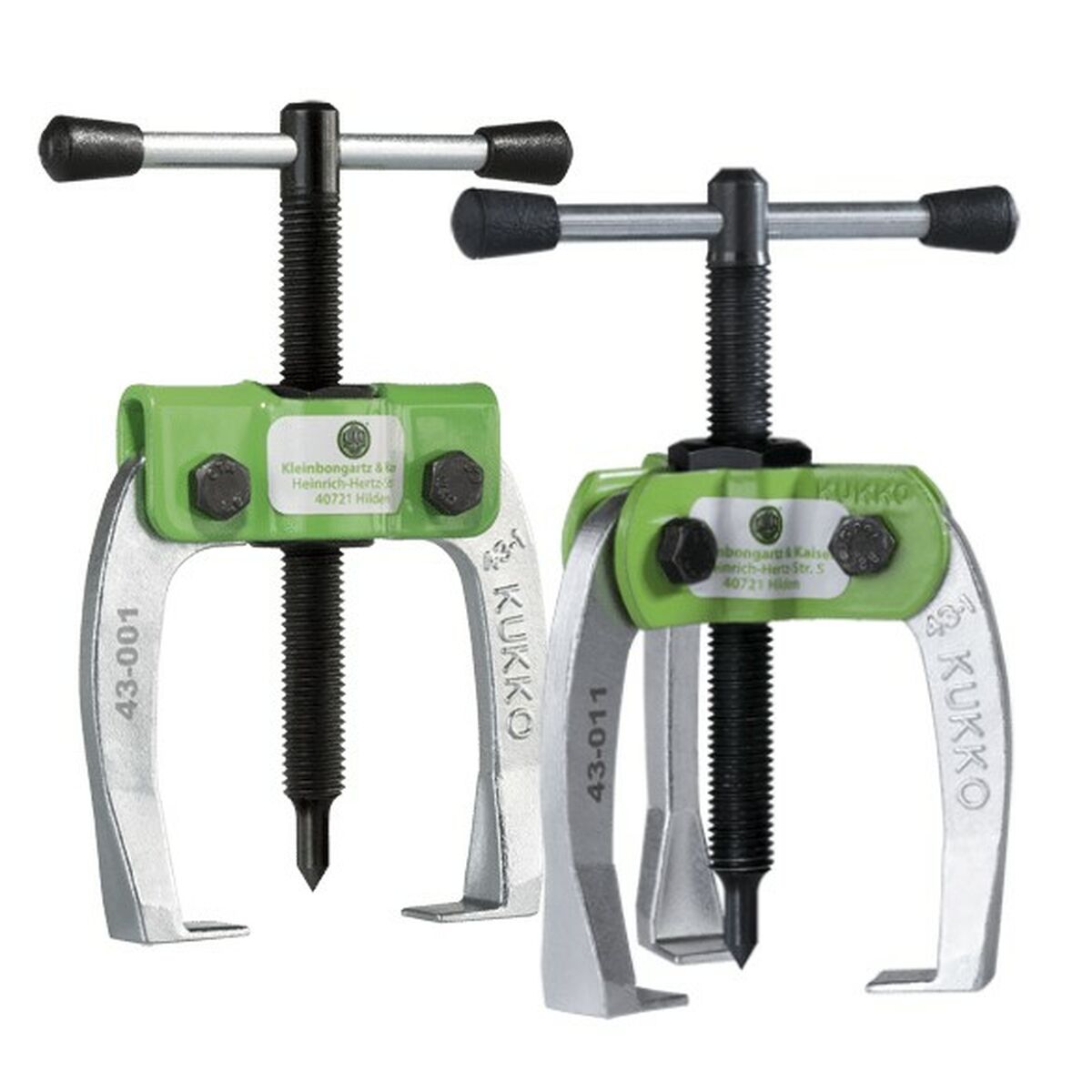 Extractor de rulmenți autocentrat KUKKO 60 x 50 mm 2 Picioare