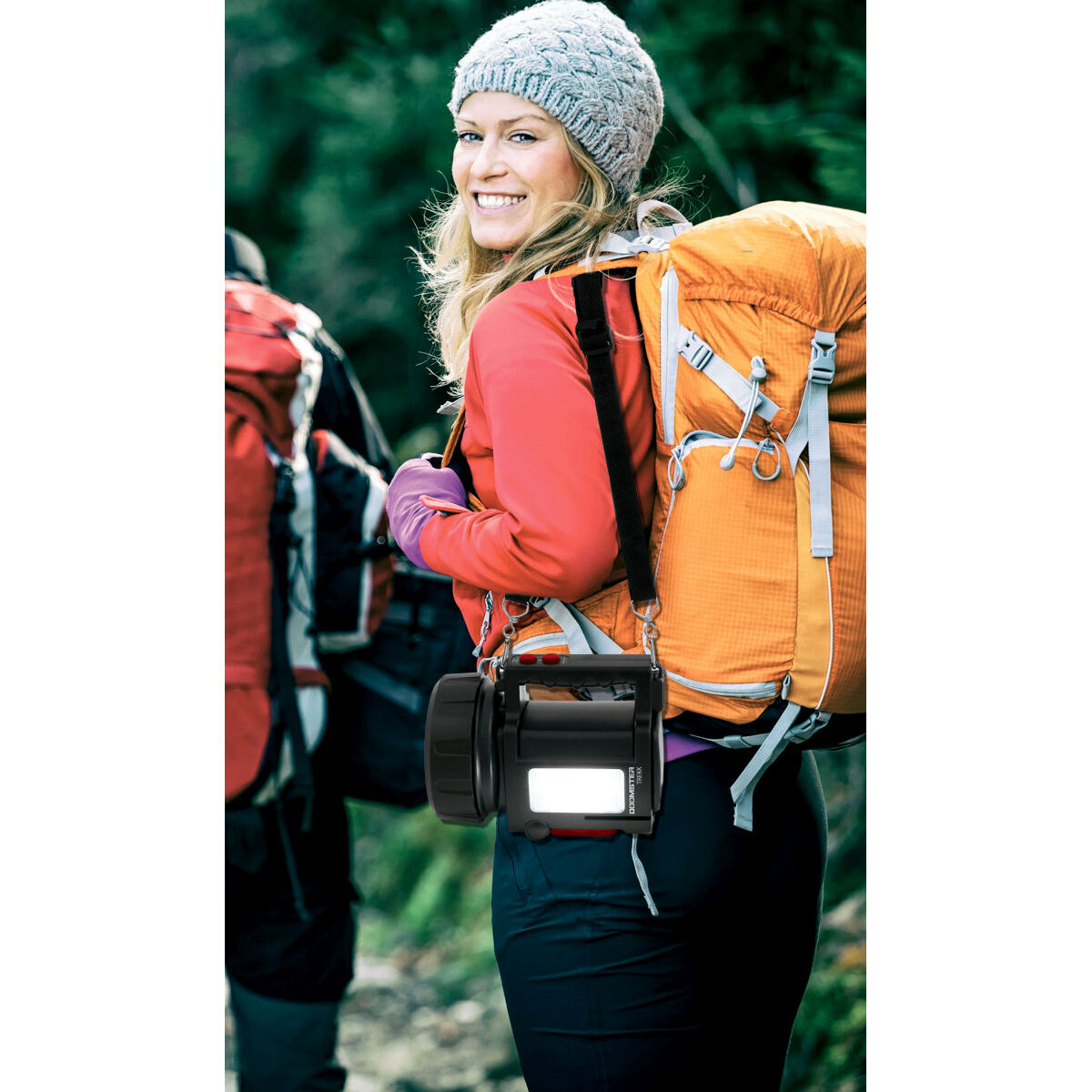 Proiector LED portabil reîncărcabil Velamp DOOMSTER TREKK 10 W Da