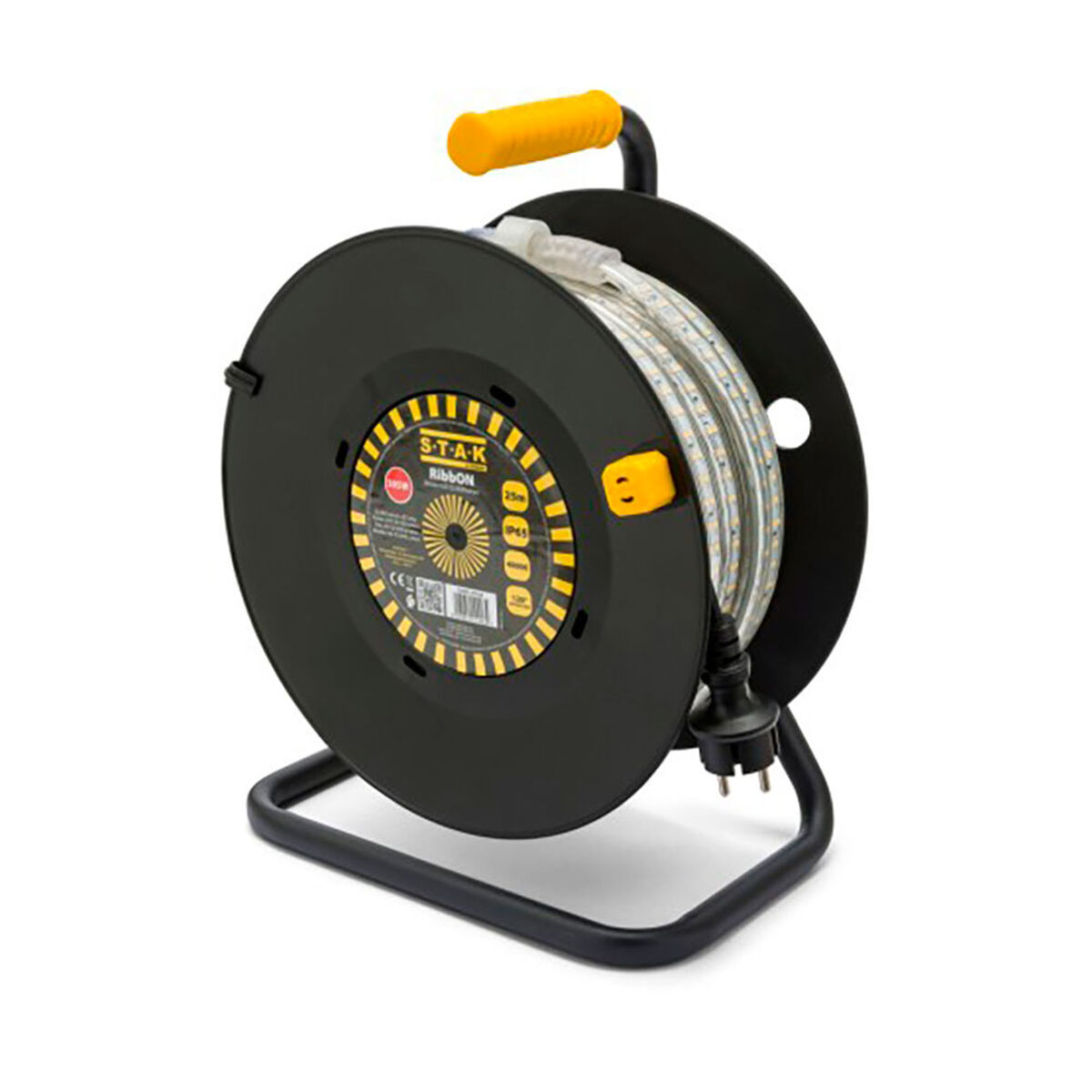 Benzi LED Stak 185 W 15 m Lumină LED 4000 K Negru Transparent