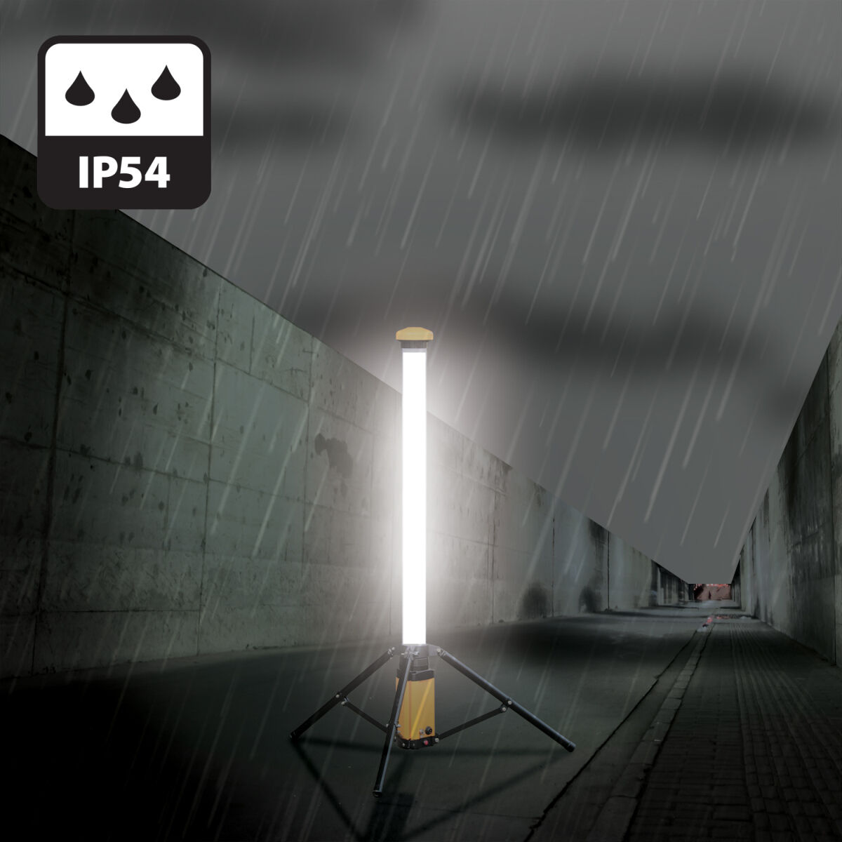 LED spotlight Stak 54 W 6400 K 6000 lm Trepied 360º