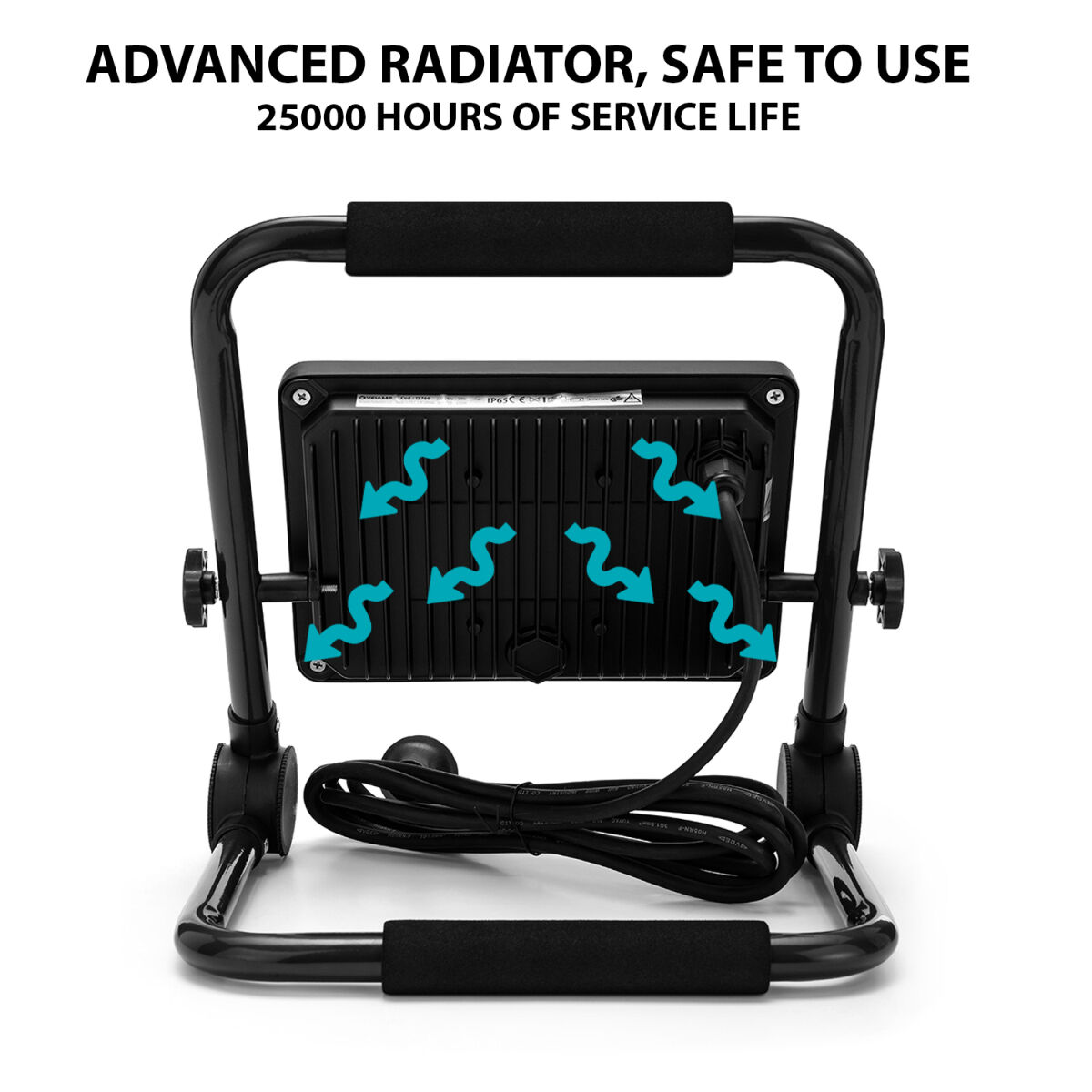 LED spotlight Velamp 100 W 4000 K 8500 Lm