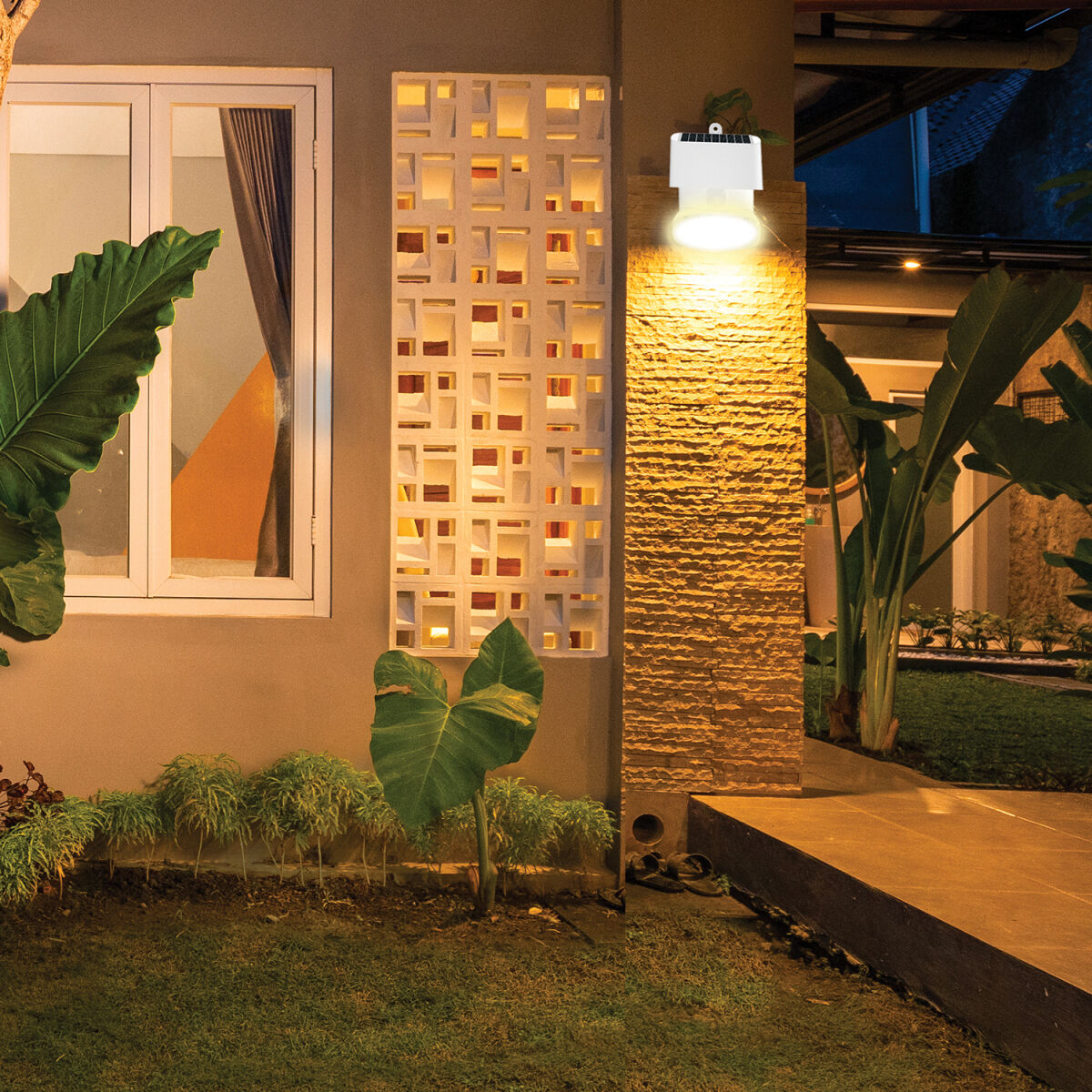 Lampă solară Velamp SUGAR 14 W 4000 K 2000 Lm Negru