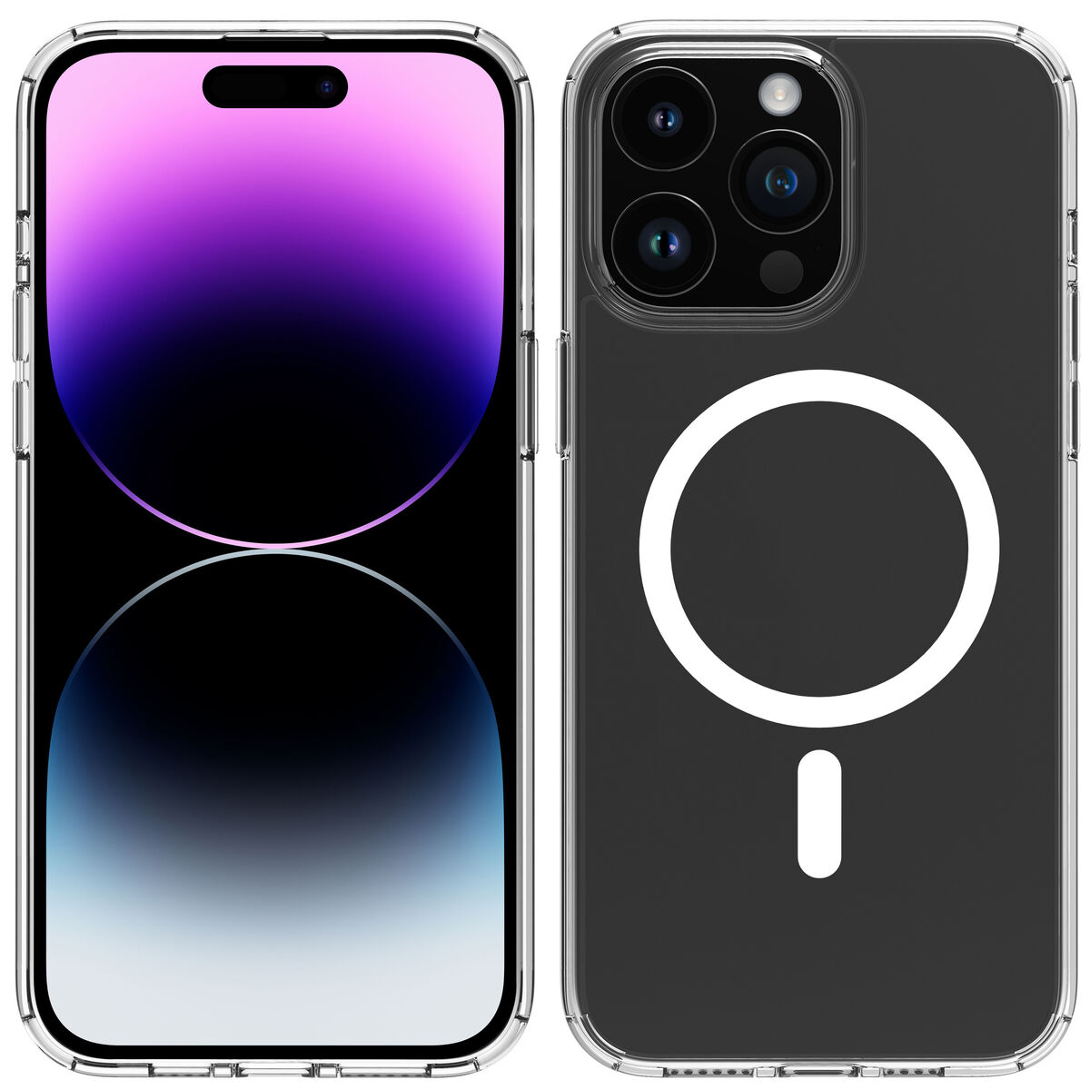 Husă pentru Mobil Muvit for Change iPhone 15 Pro Max Clear Magnetic