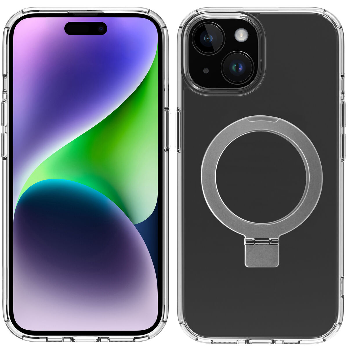 Husă pentru Mobil Muvit for Change iPhone 15 Clear iPhone 15 Magnetic