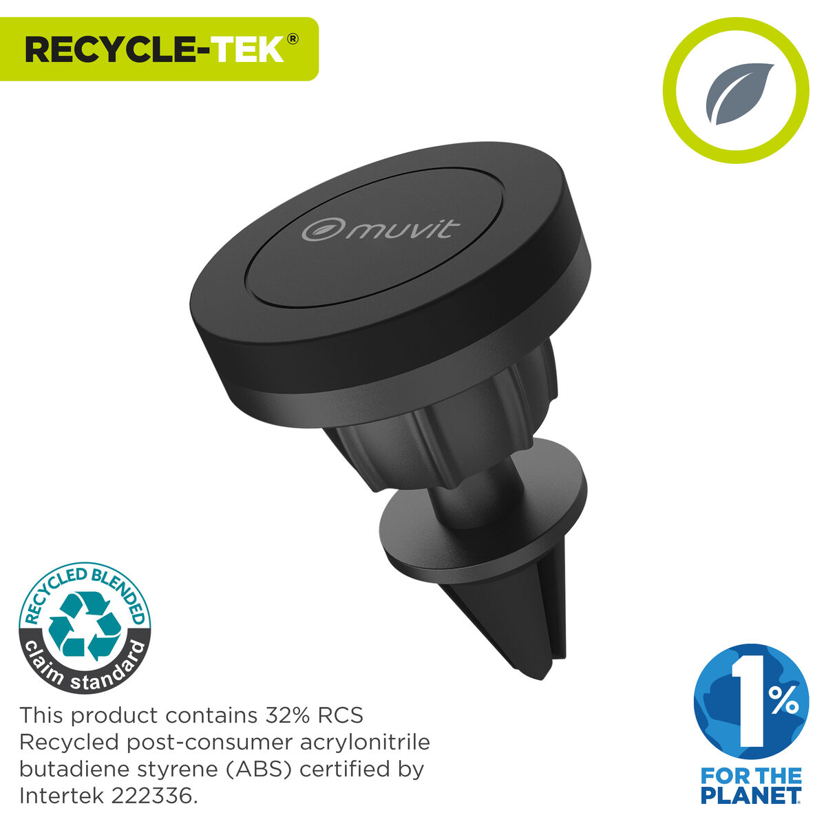 Suportul pentru mobile Muvit MCCHL0001 Negru