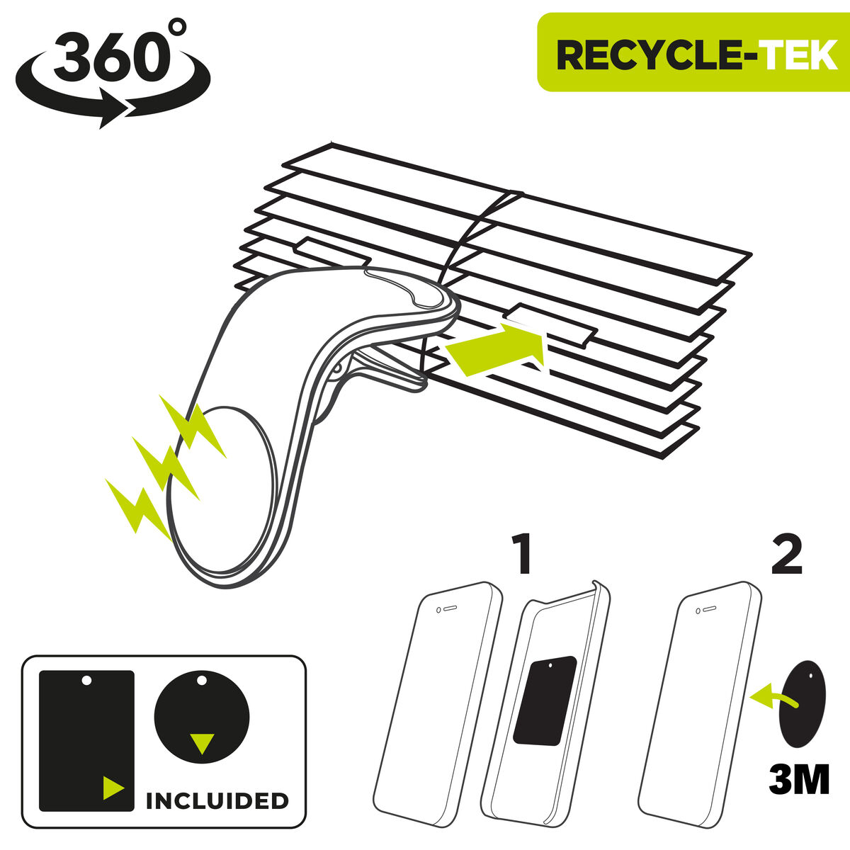 Suportul pentru mobile Muvit MCCHL0007 Negru