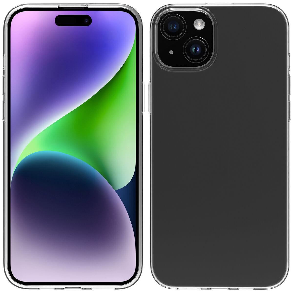 Husă pentru Mobil Muvit for Change iPhone 15 Plus Clear iPhone 15 Plus