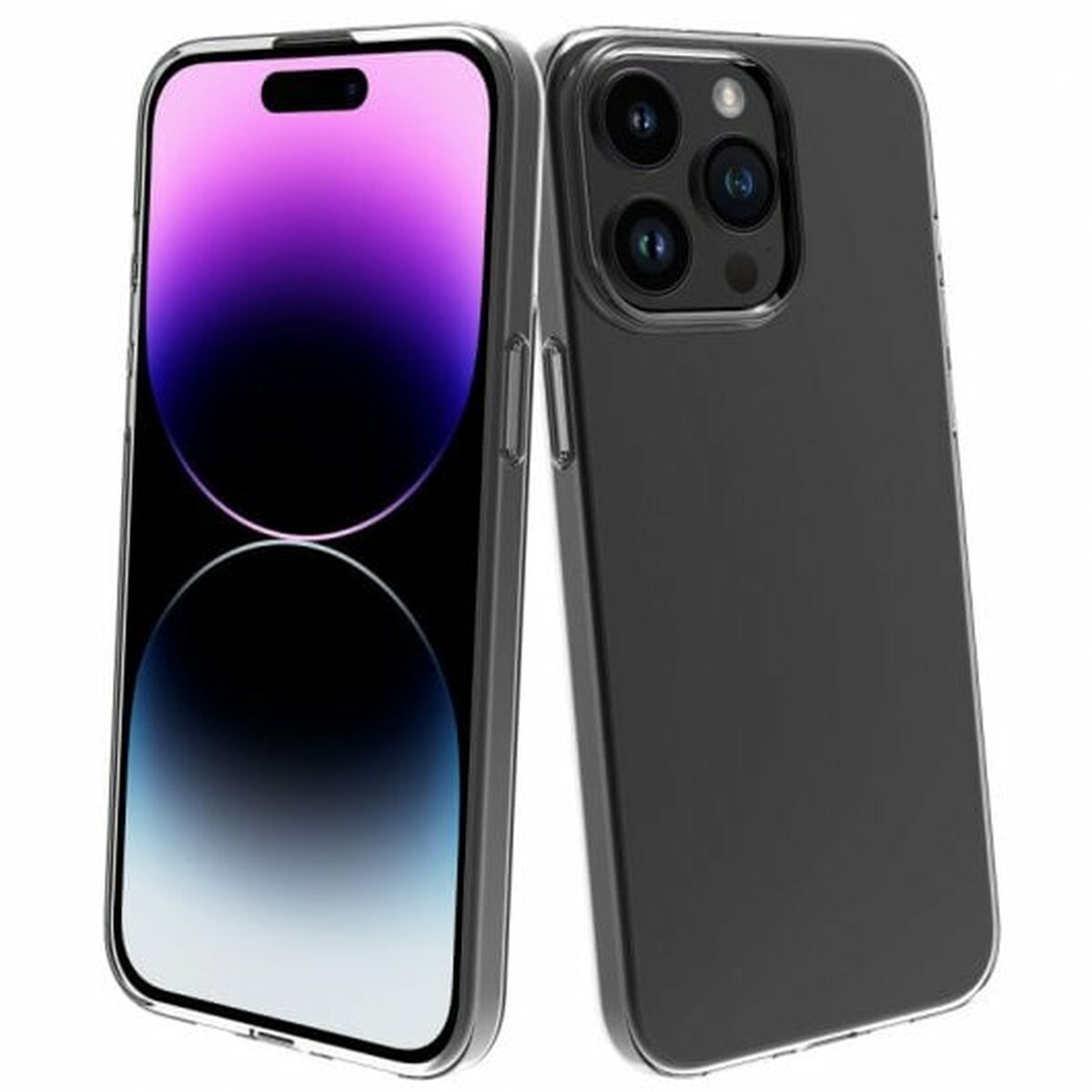 Husă pentru Mobil Muvit iPhone 15 Pro Max Clear