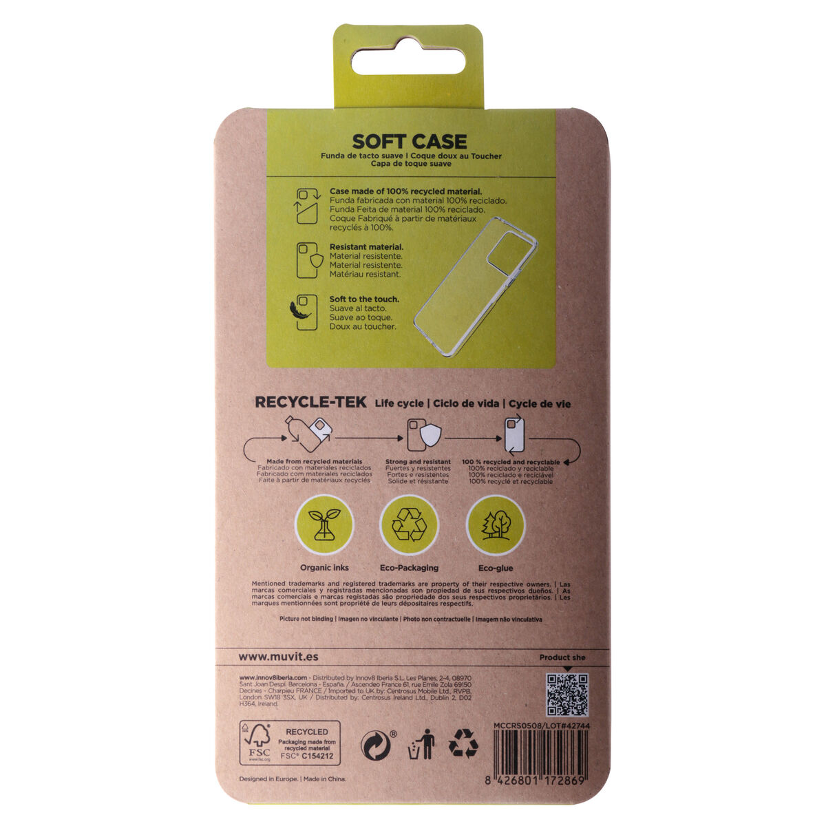 Husă pentru Mobil Muvit for Change Redmi Note 13 5G