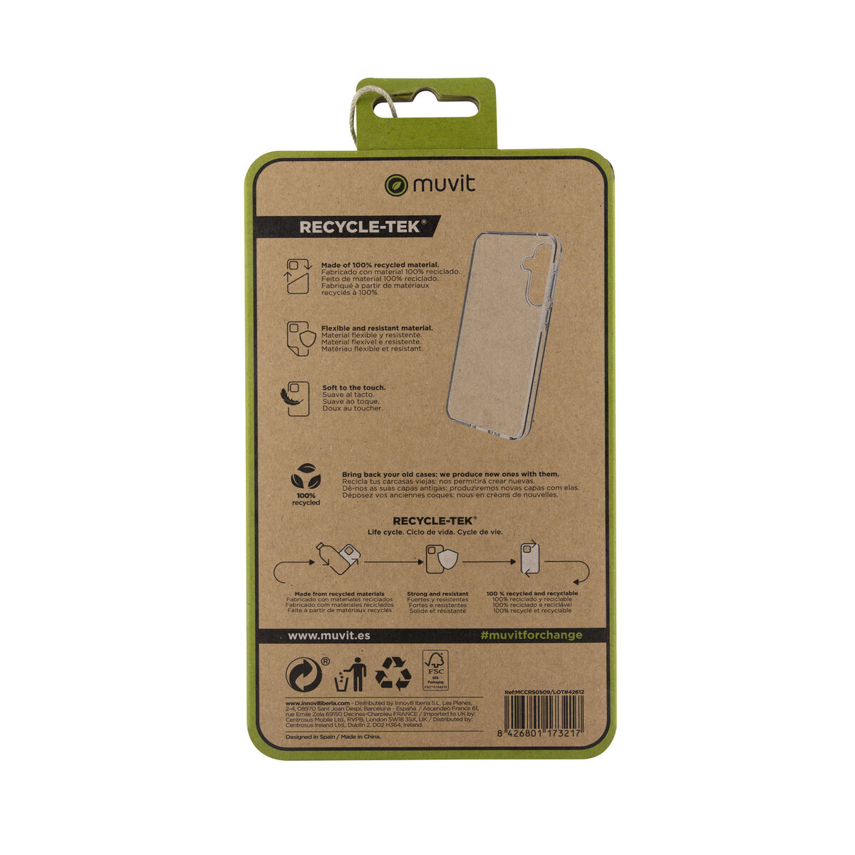 Husă pentru Mobil Muvit for Change Galaxy A35 5G Samsung Galaxy A34 5G