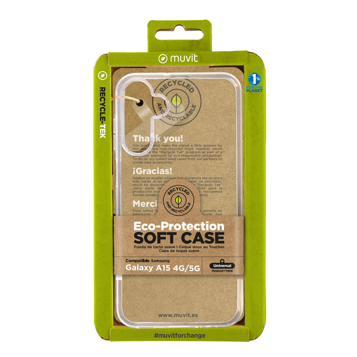 Husă pentru Mobil Muvit for Change Galaxy A15 Samsung Galaxy A14 5G