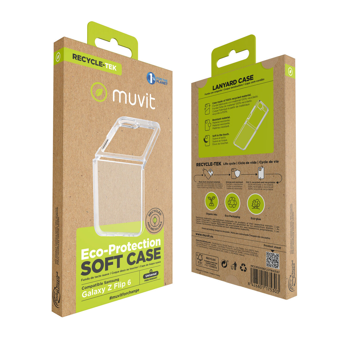 Husă pentru Mobil Muvit for Change Galaxy Z Flip6