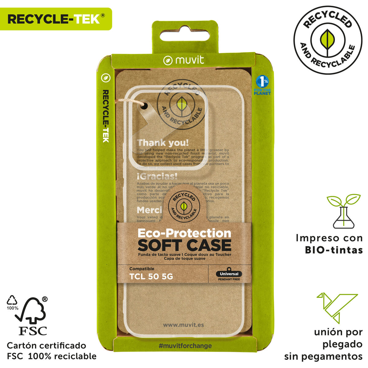 Husă pentru Mobil Muvit for Change Redmi Note 13 Pro 5G