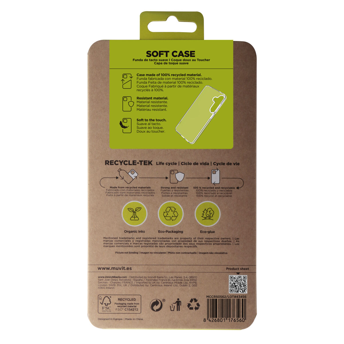 Husă pentru Mobil Muvit for Change Samsung Galaxy S25 Galaxy S25