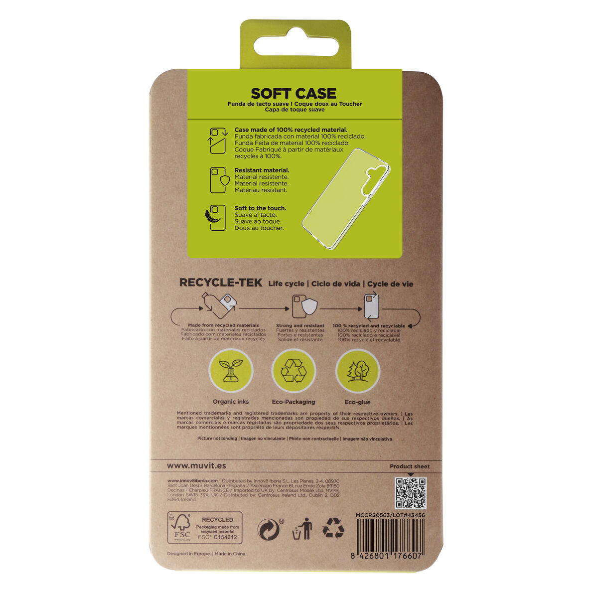 Husă pentru Mobil Muvit for Change Samsung Galaxy S25 Plus Galaxy S25+