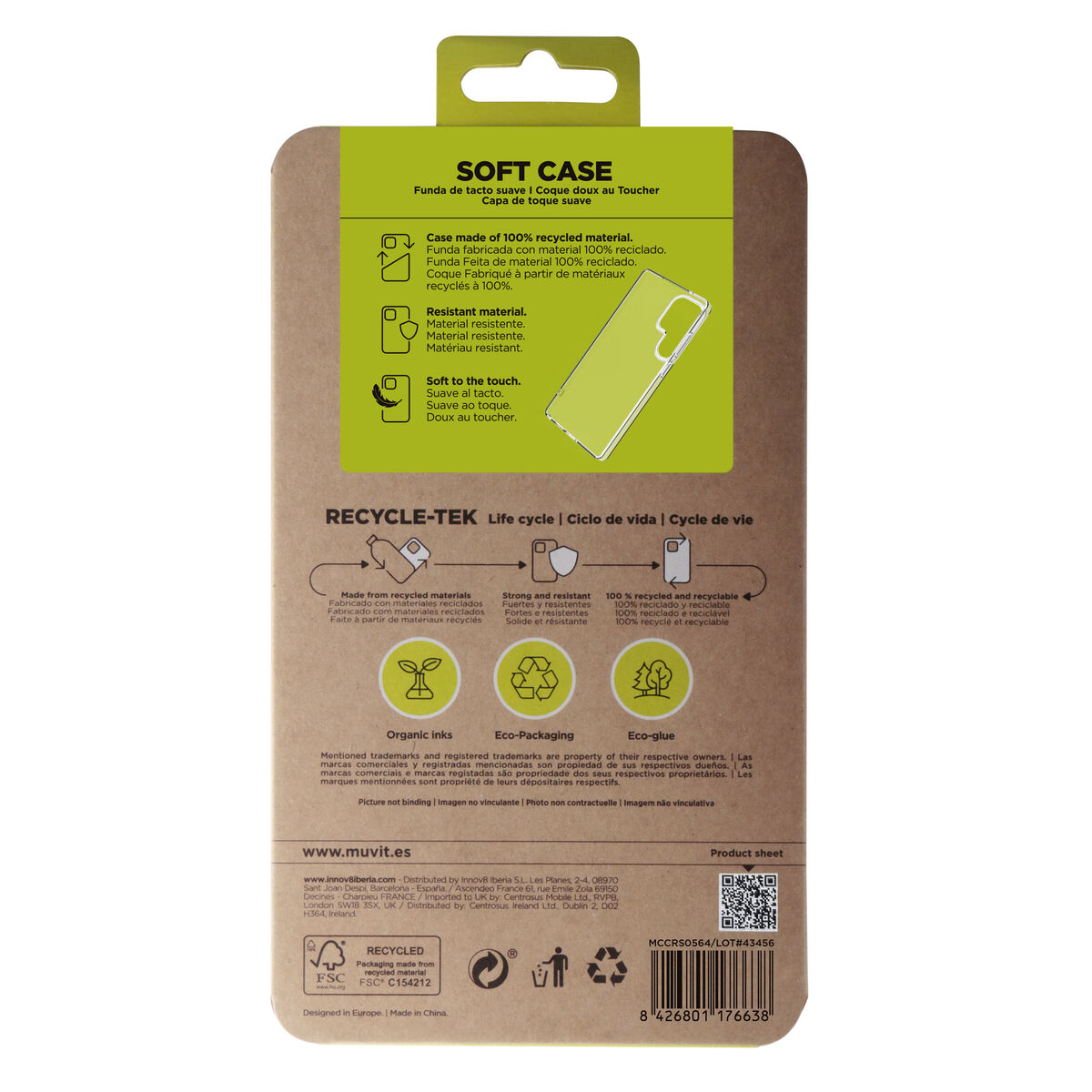 Husă pentru Mobil Muvit for Change Galaxy S25 Ultra Galaxy S25 Ultra