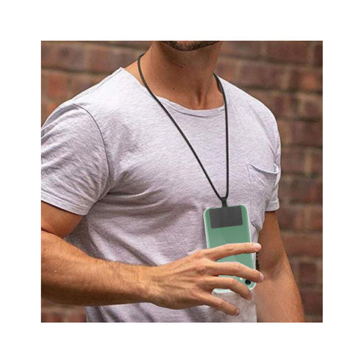 Șnur telefon mobil Muvit Albastru