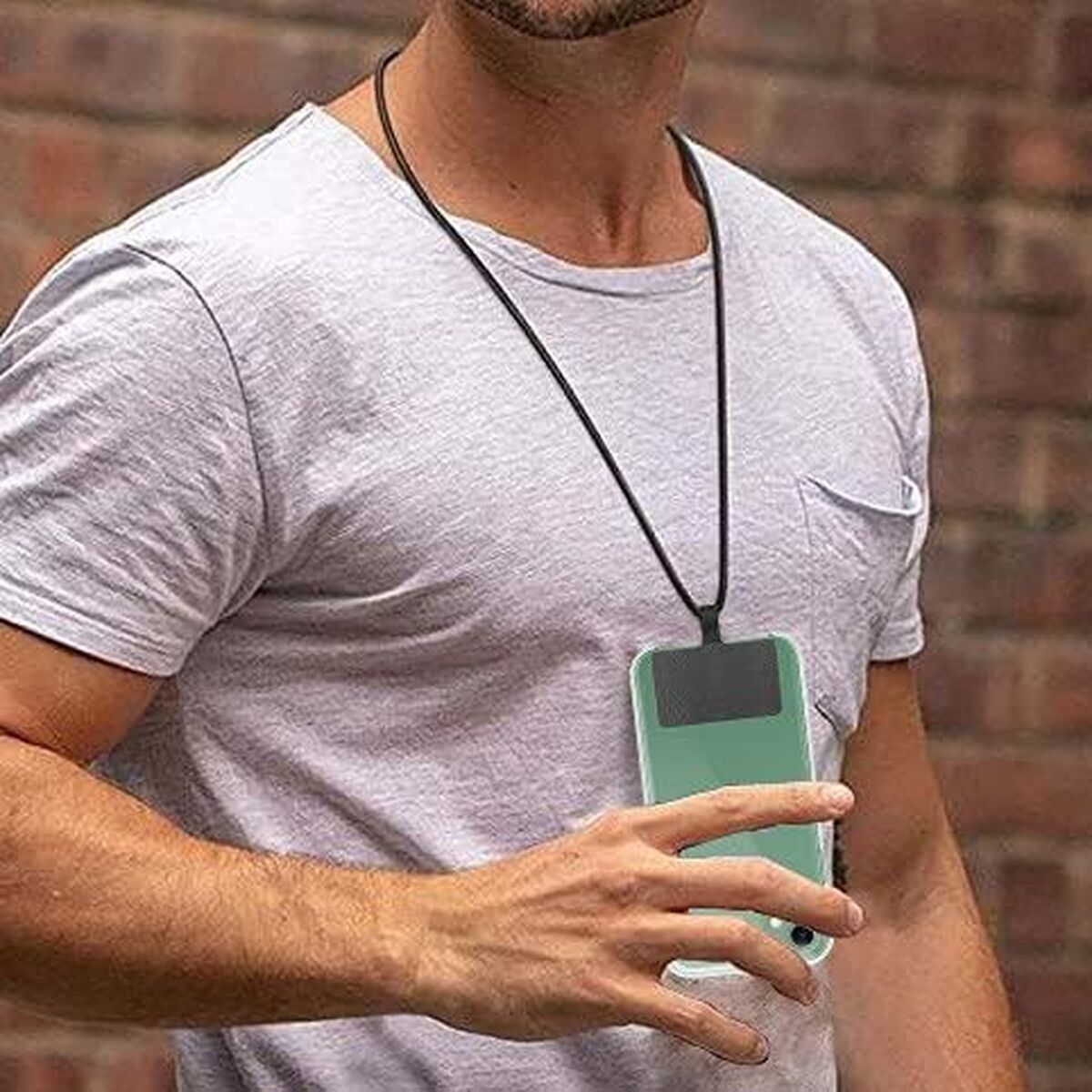 Șnur telefon mobil Muvit Albastru