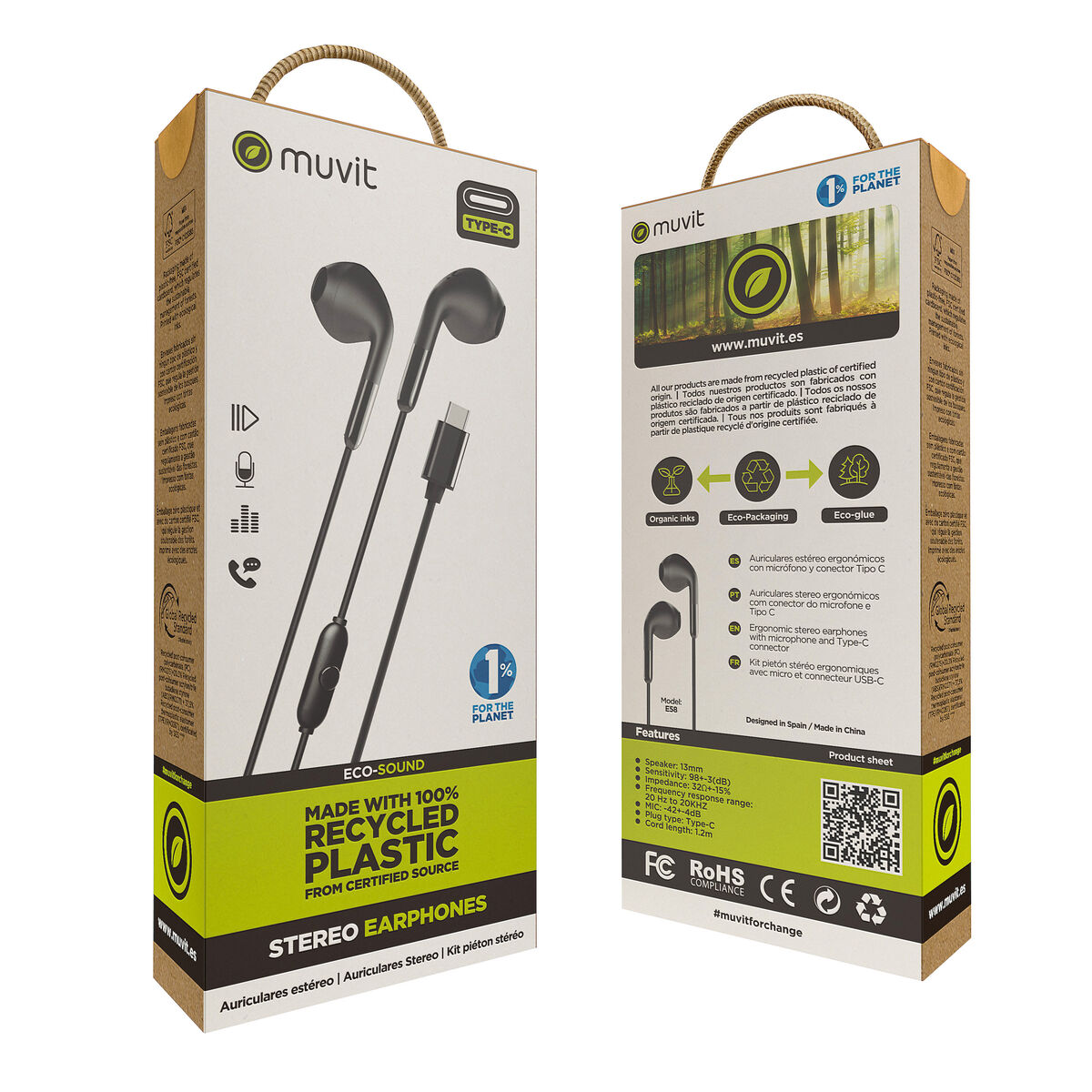 Căști Muvit for Change E58