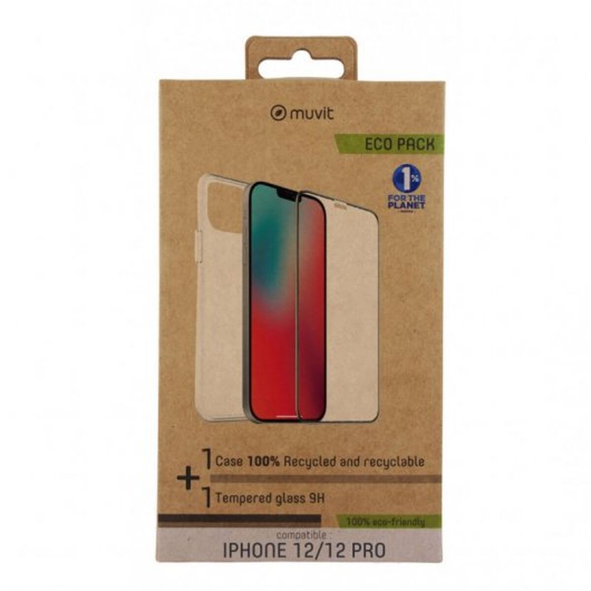 Husă pentru Mobil Muvit Transparent Smartphone Apple iPhone 12, 12 Pro