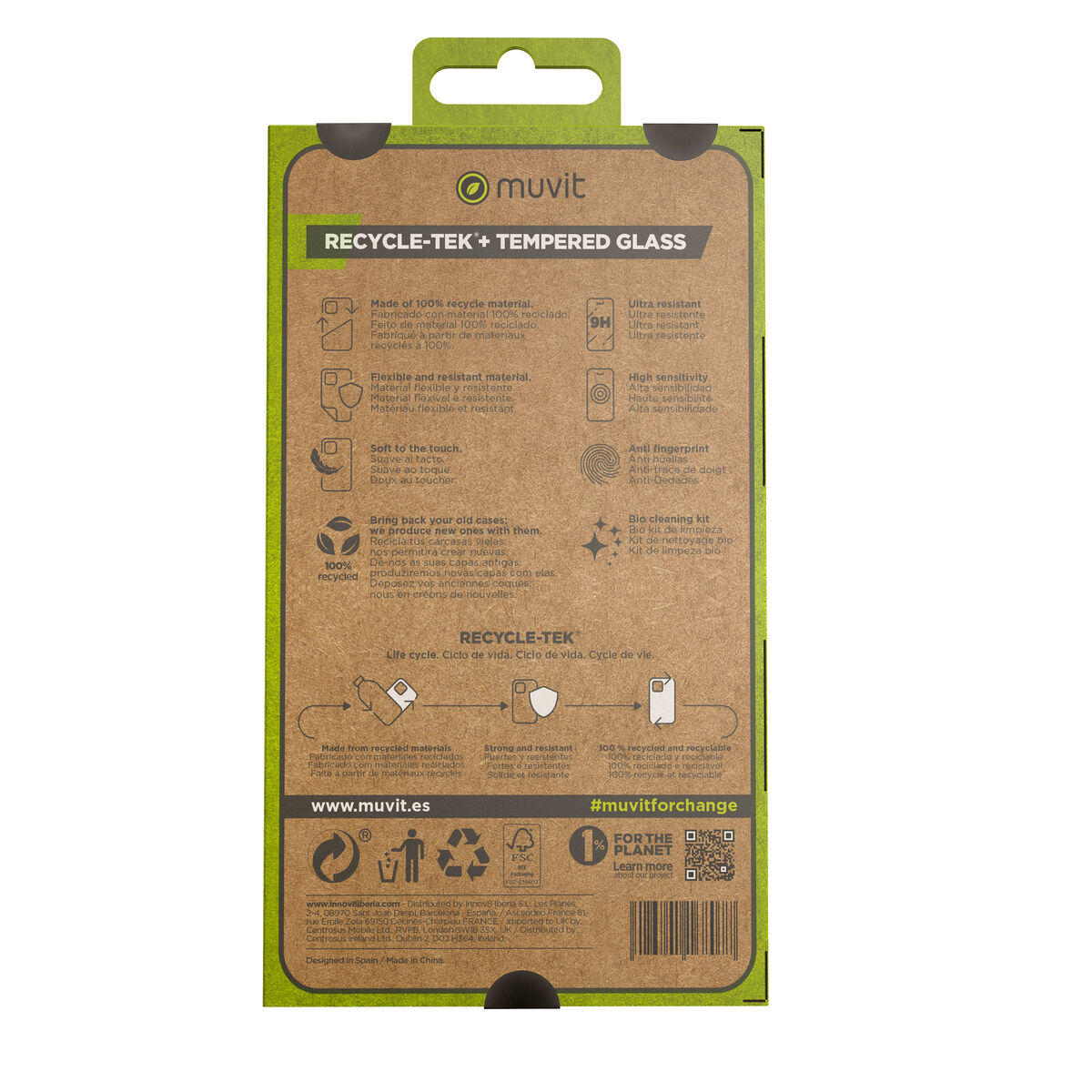 Husă și Protector pentru Mobil Muvit for Change Galaxy A54 5G Samsung Galaxy A54 5G