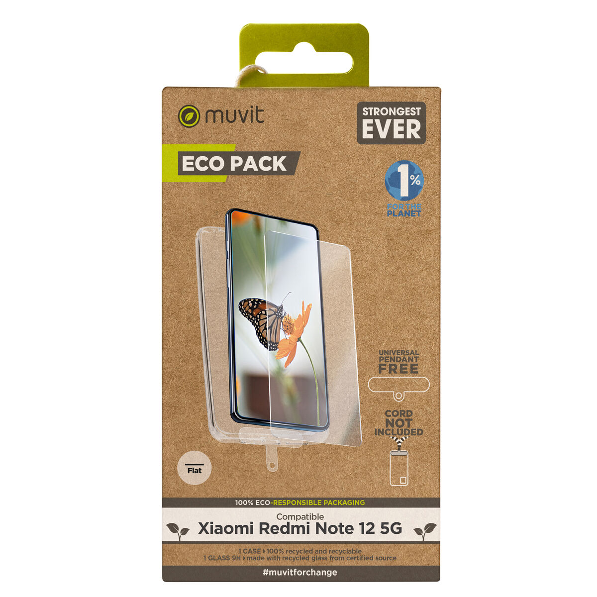 Husă și Protector pentru Mobil Muvit for Change Xiaomi Redmi Note 12 5G