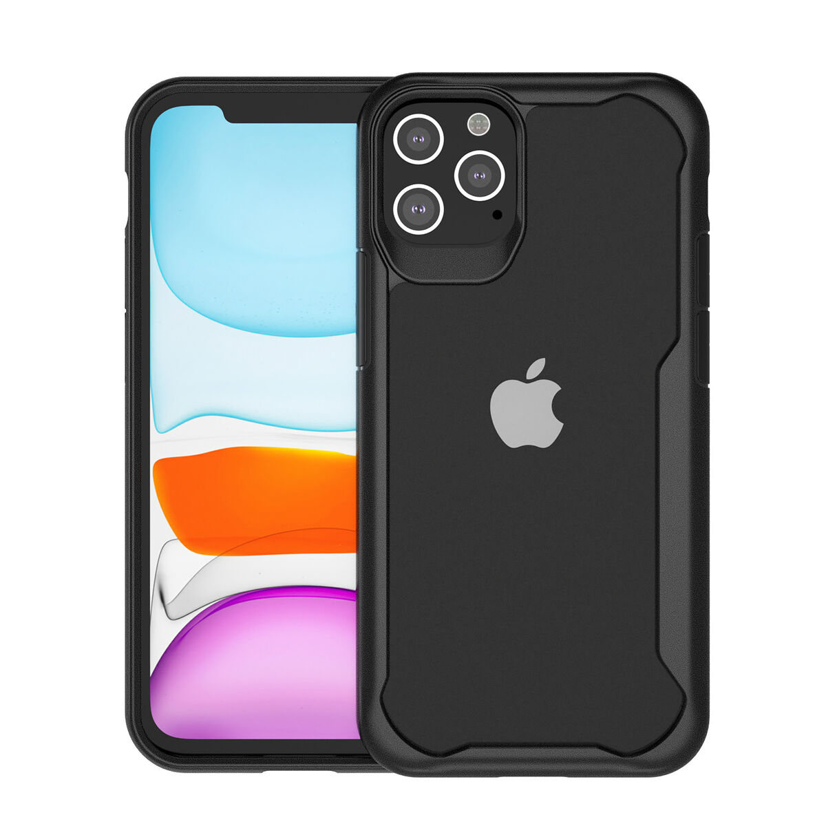Husă pentru Mobil Muvit for Change iPhone 12/12 Pro Negru