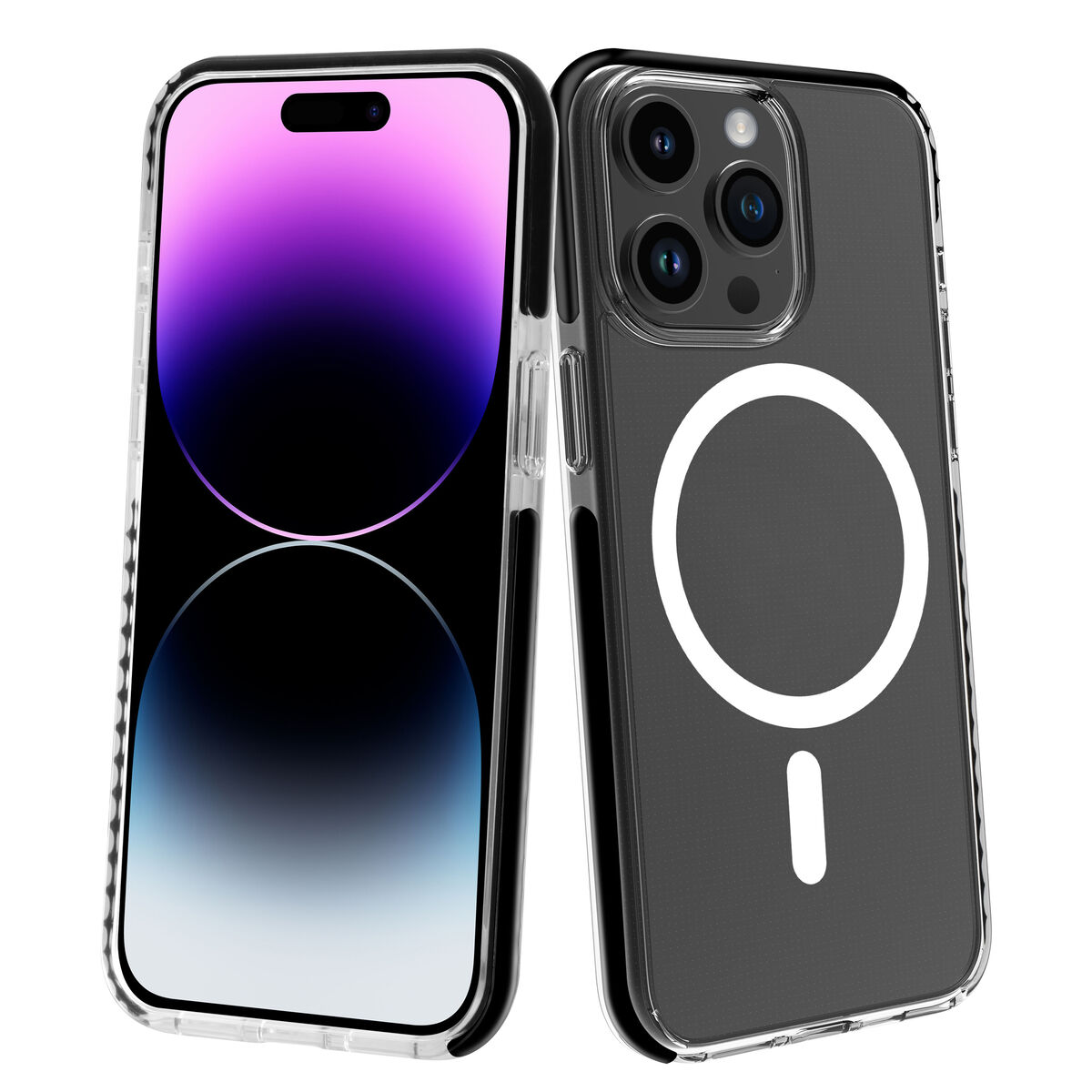 Husă pentru Mobil Muvit for Change iPhone 15 Pro Clear Magnetic