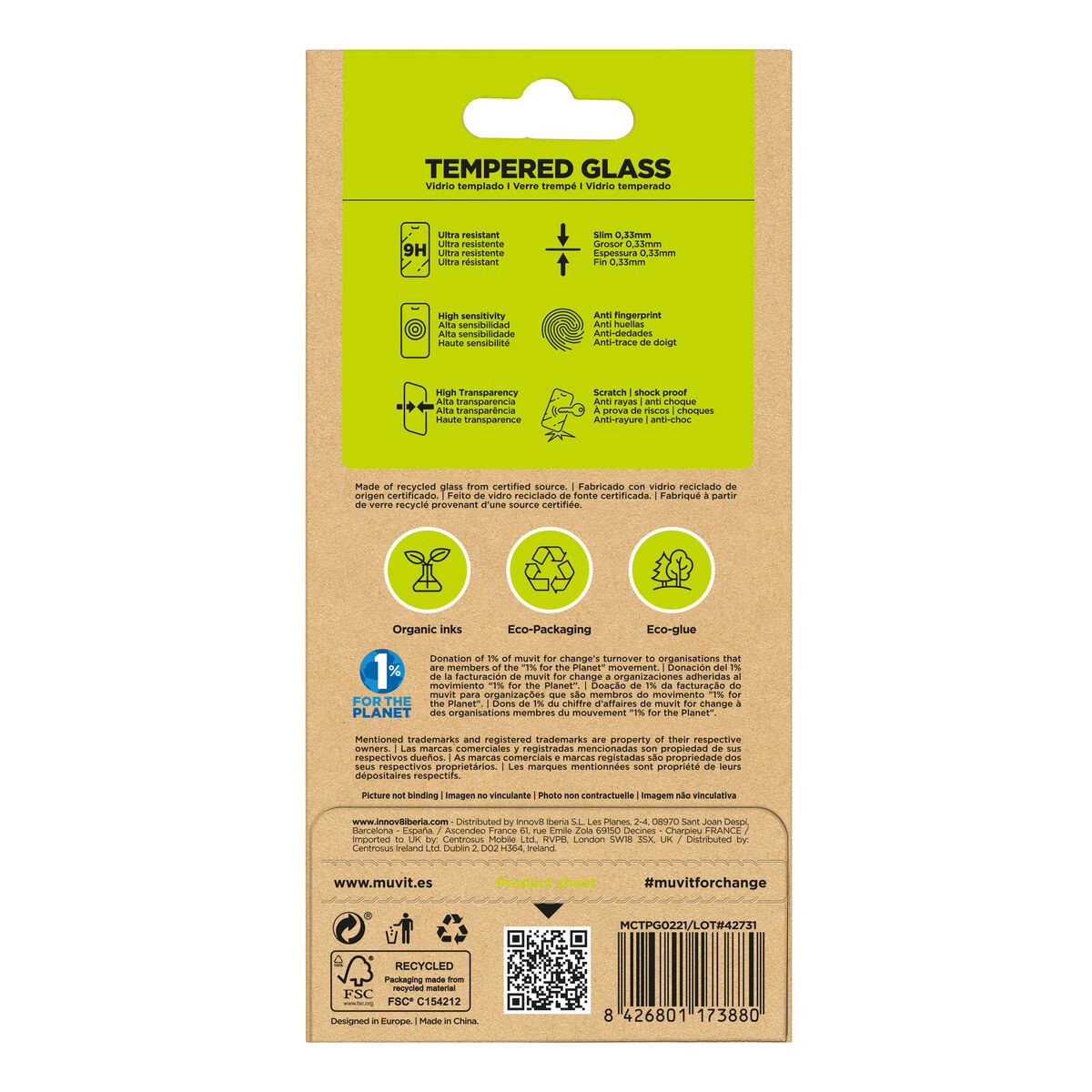 Protector de Ecran pentru Mobil Muvit for Change Galaxy A05S