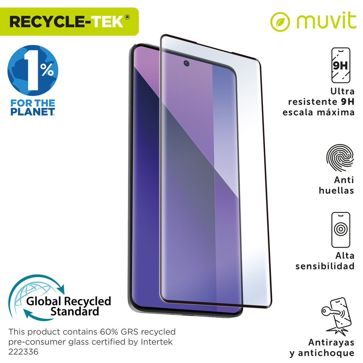 Protector de Ecran pentru Mobil Muvit for Change Redmi Note 13 Pro+ 5G