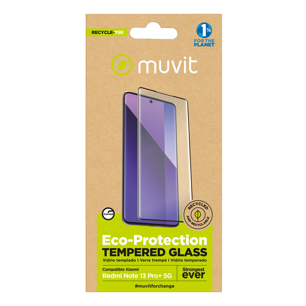 Protector de Ecran pentru Mobil Muvit for Change Redmi Note 13 Pro+ 5G