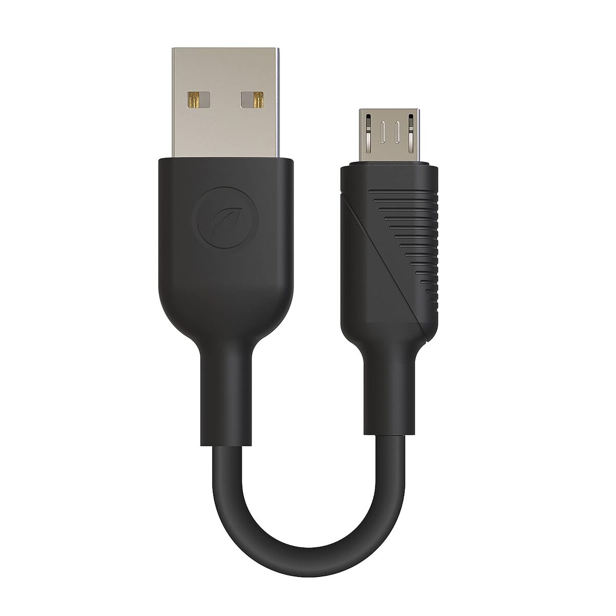 Cablu USB Muvit for Change Negru 20 cm