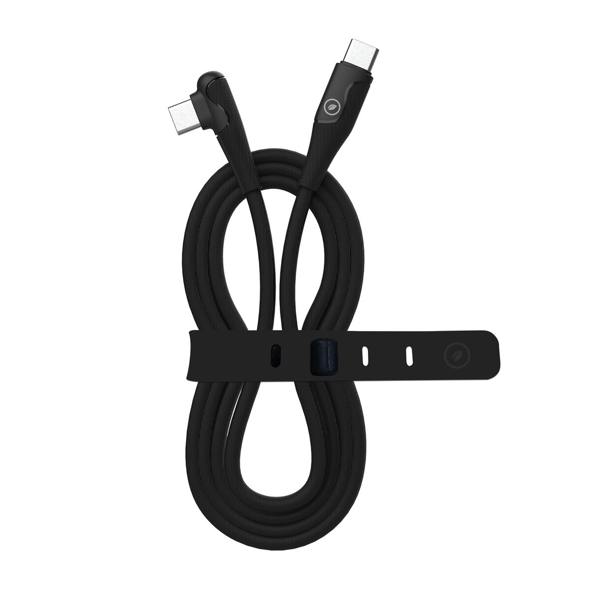 Cablu USB-C la USB-C Muvit for Change Negru 1,2 m