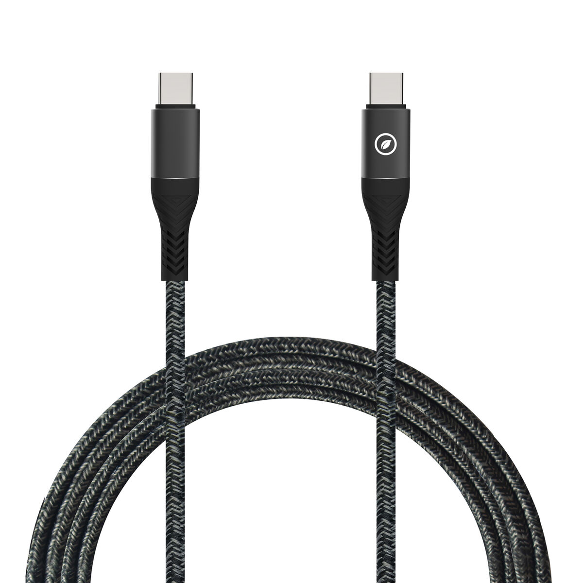 Cablu USB-C la USB-C Muvit for Change Negru 1,2 m